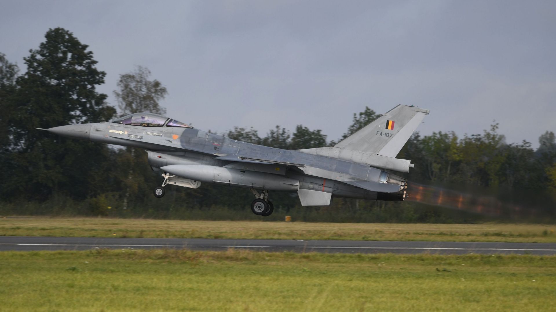 Syrie : les F-16 belges s’envolent de Florennes pour aller combattre Daech
