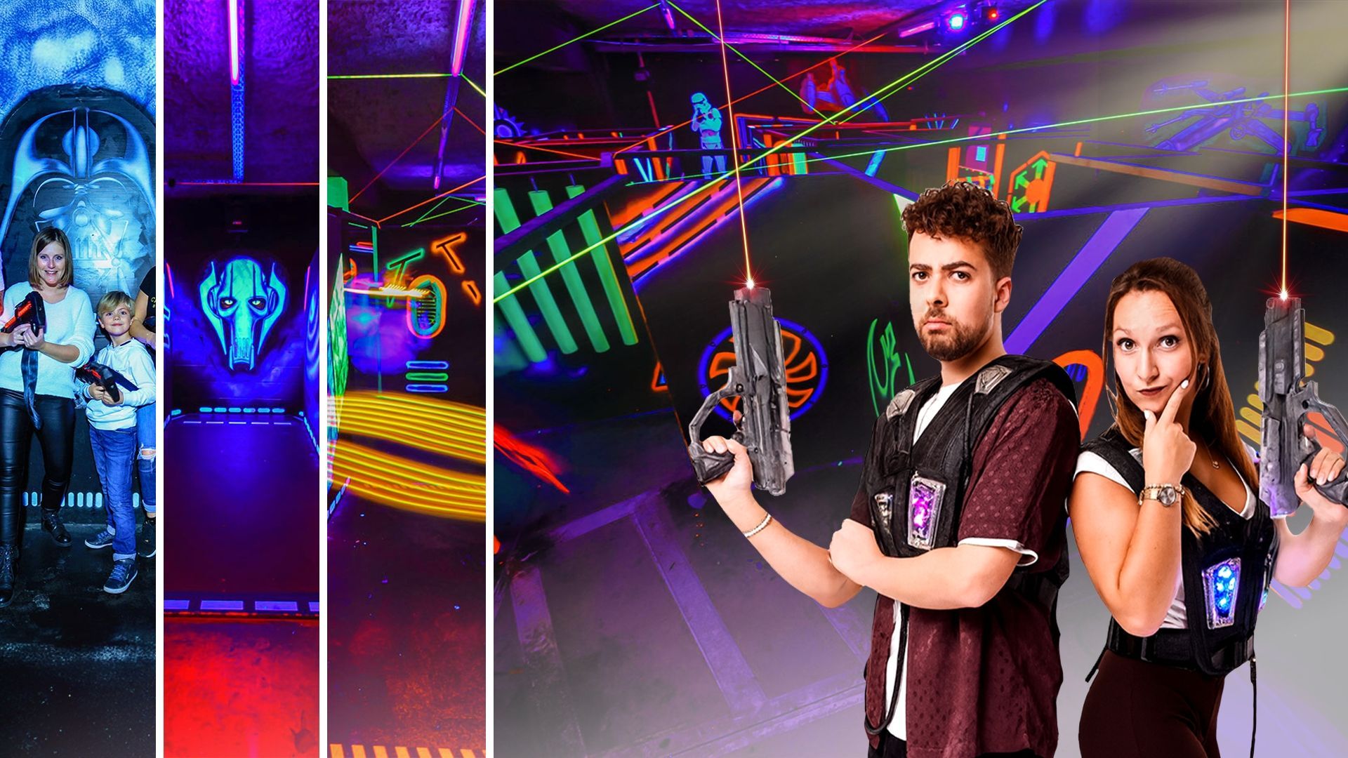 Affrontez-vous dans un laser-game entre amis grâce à Tipik
