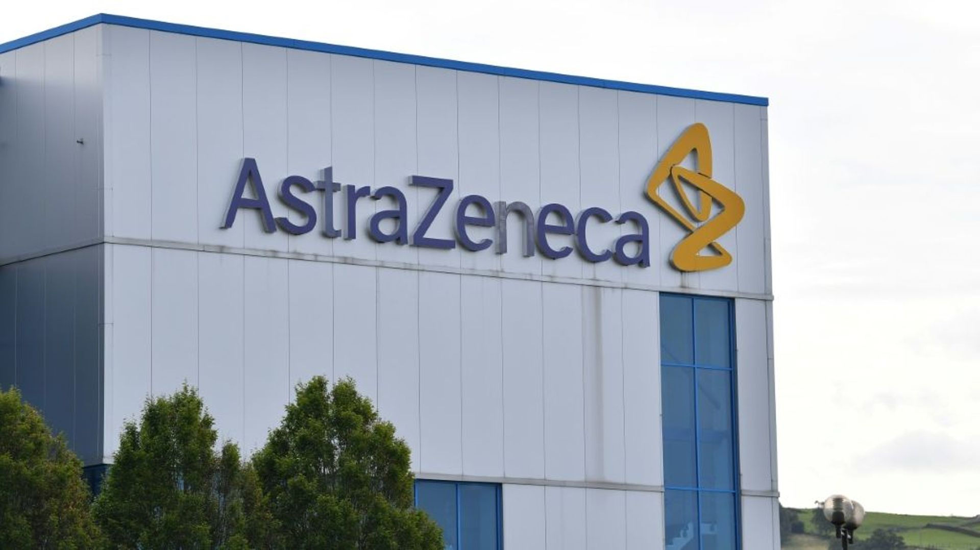 Le site du laboratoire AstraZeneca de Macclesfield, dans le centre de l'Angleterre, le 21 juillet 2020