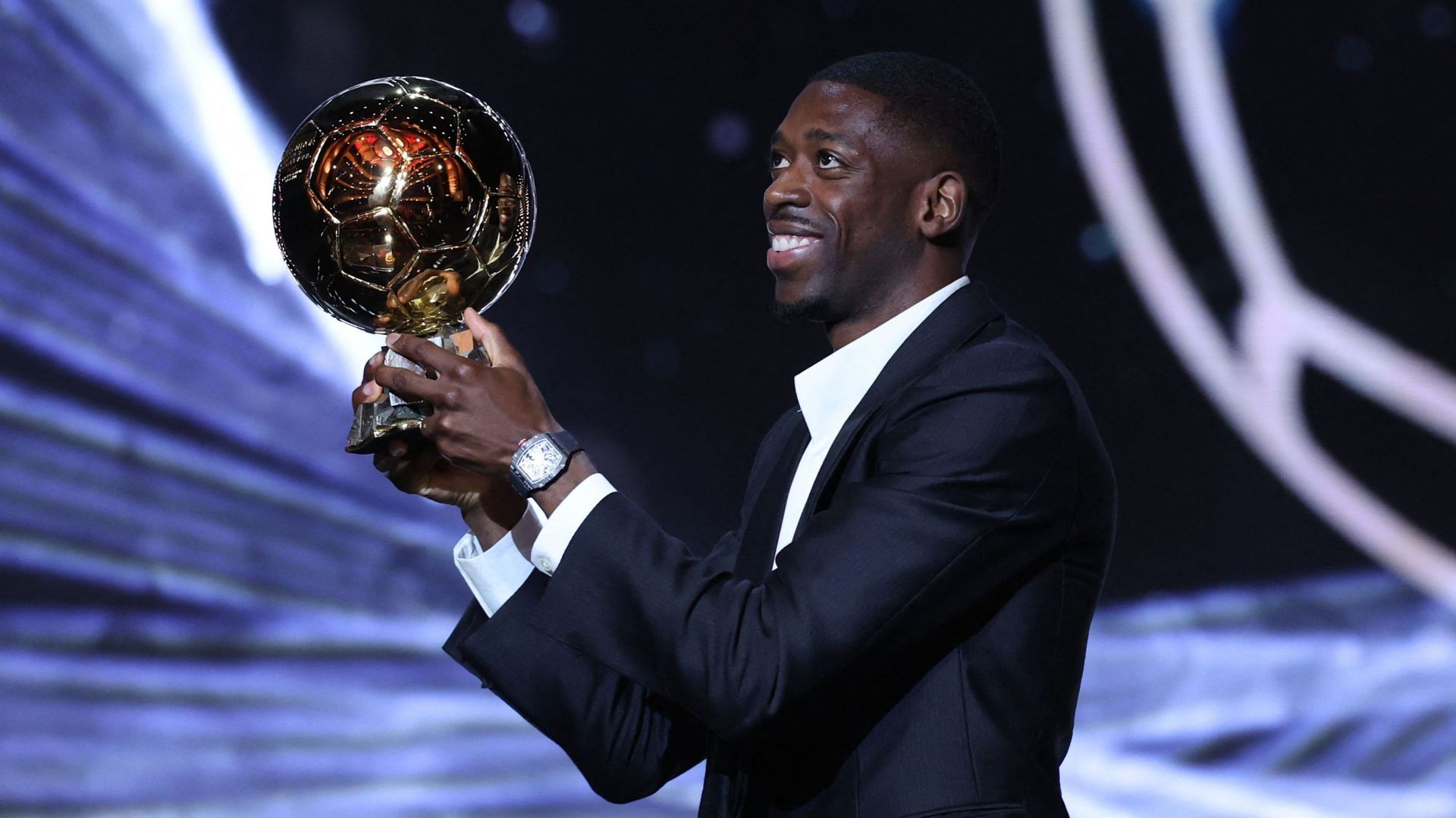 Ballon d’or : "Quand tu as goûté à ça, tu as envie de rester en haut", assure Dembélé