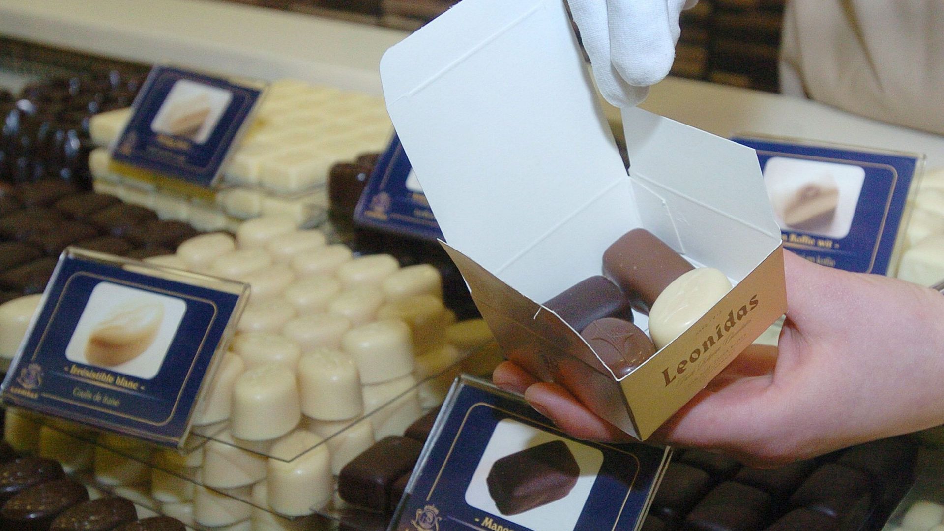 Le chocolatier Leonidas fête son centenaire à Bruxelles 