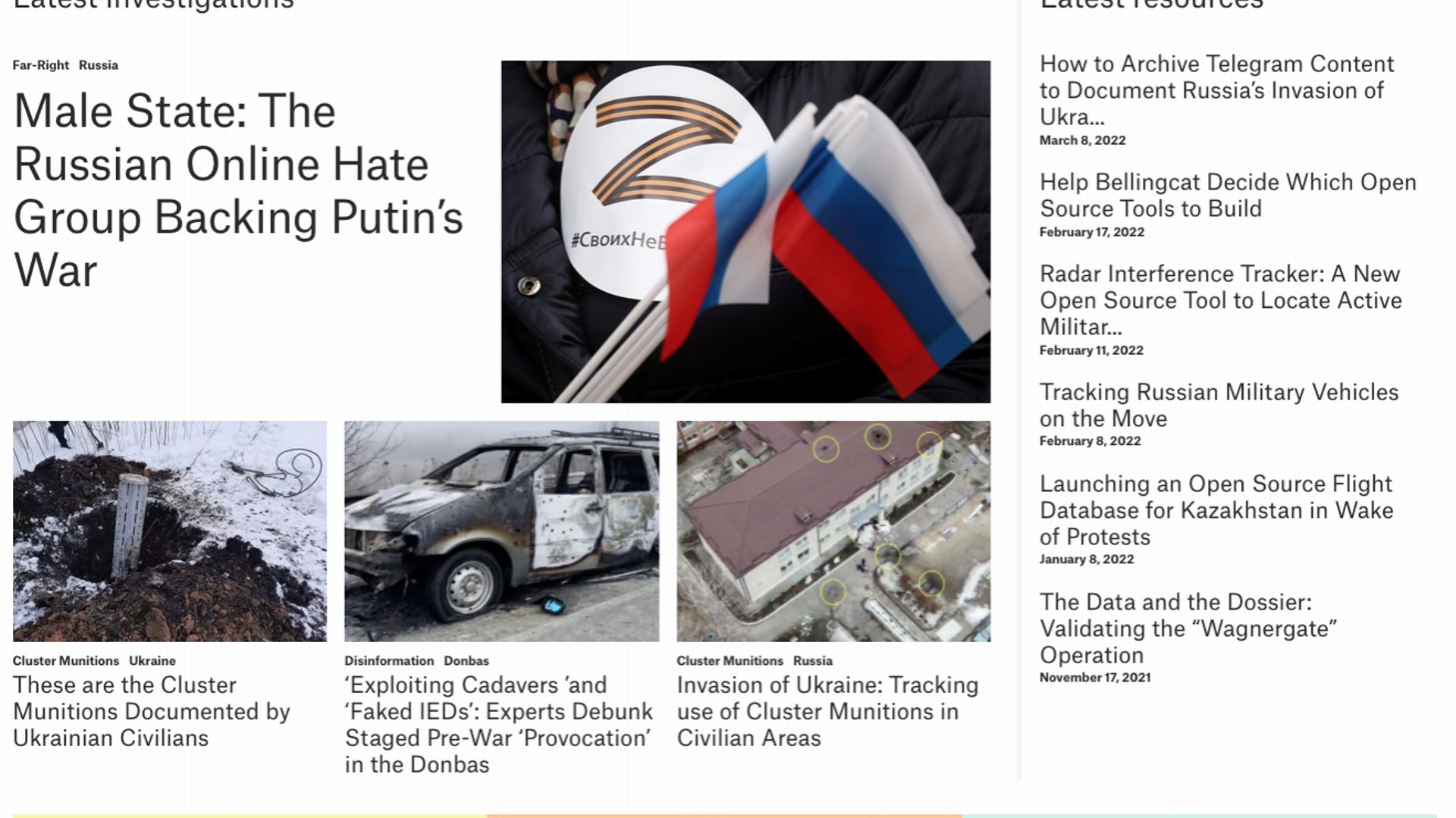 Invasion de l'Ukraine : la Russie bloque de nouveaux sites internet, dont celui de Bellingcat et de la BBC