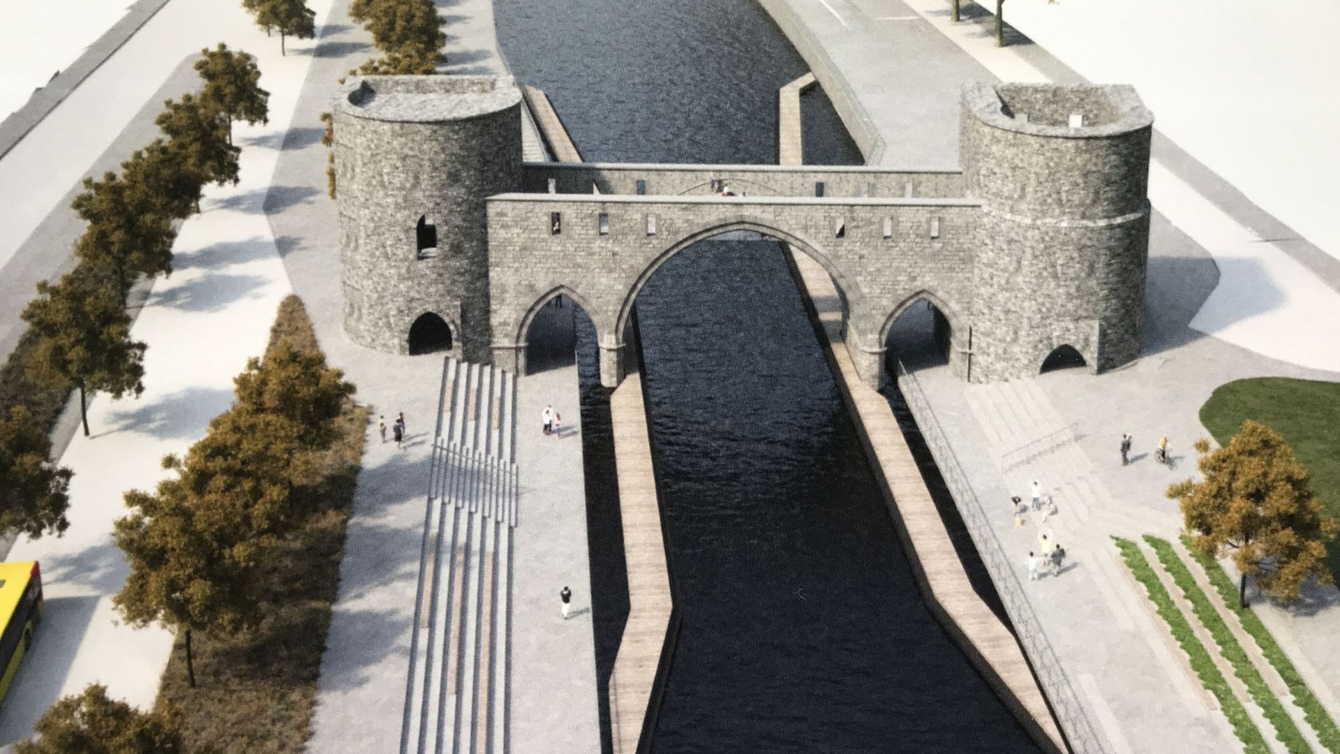 Voici à quoi ressemblera le nouveau pont des Trous à Tournai