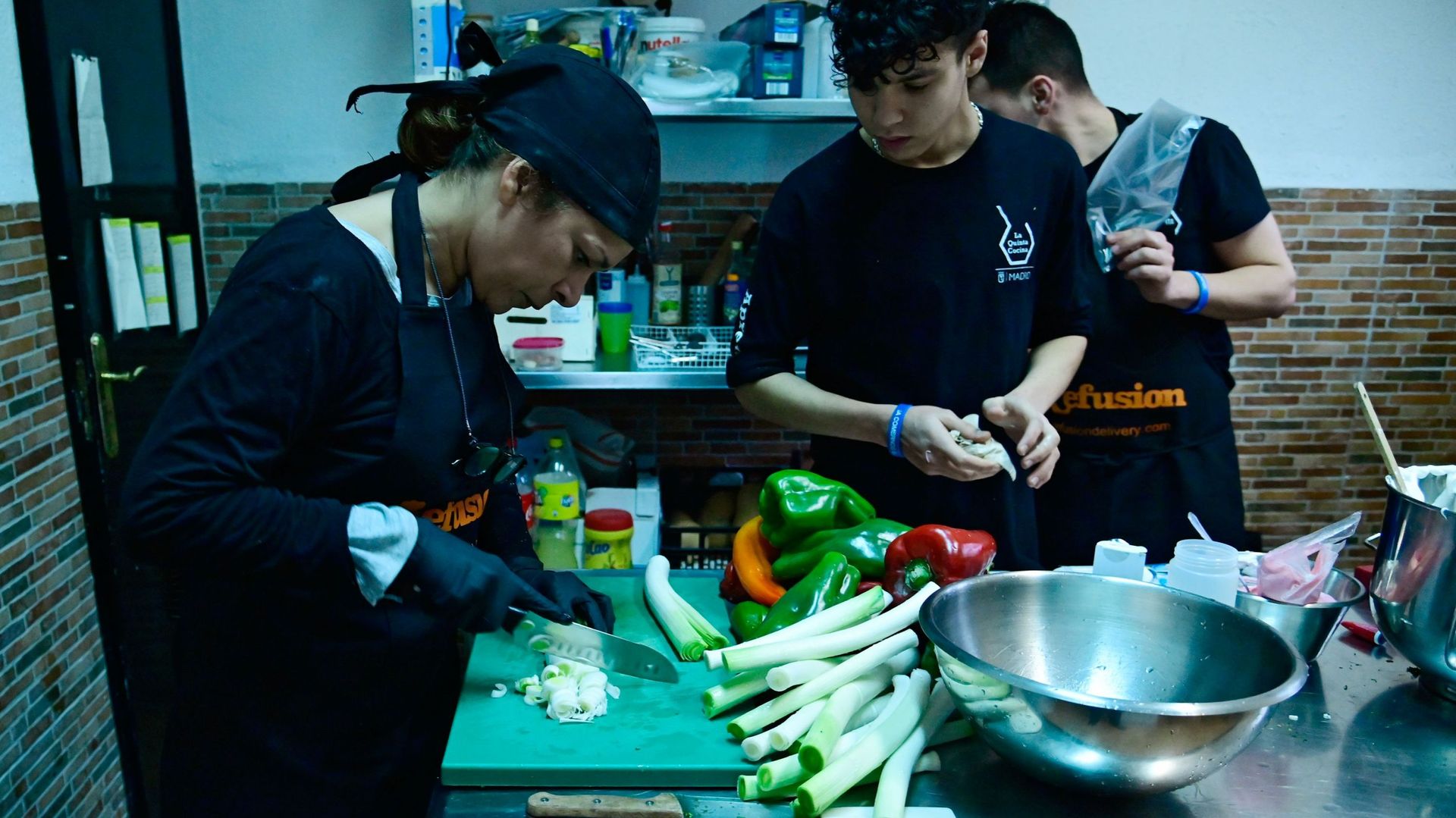 A Madrid, des réfugiés chefs d’un restaurant