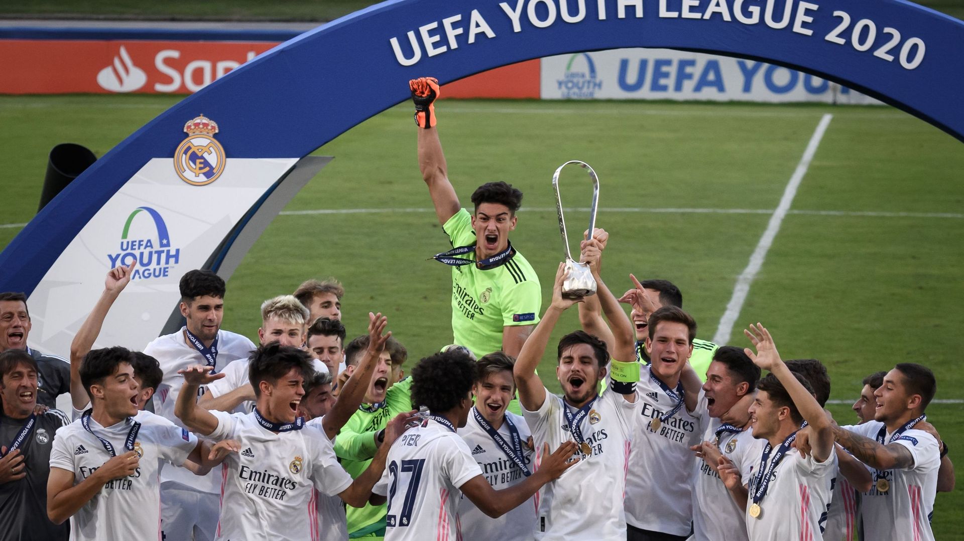 Youth League: Le Real Madrid sacré après avoir battu Benfica