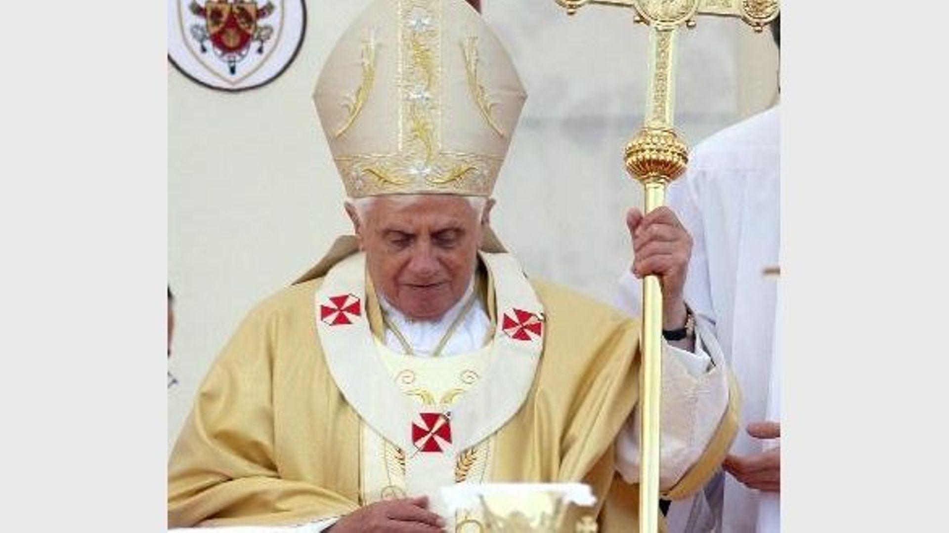 Le pape sur le site du baptême du Christ dans la Béthanie biblique - rtbf.be
