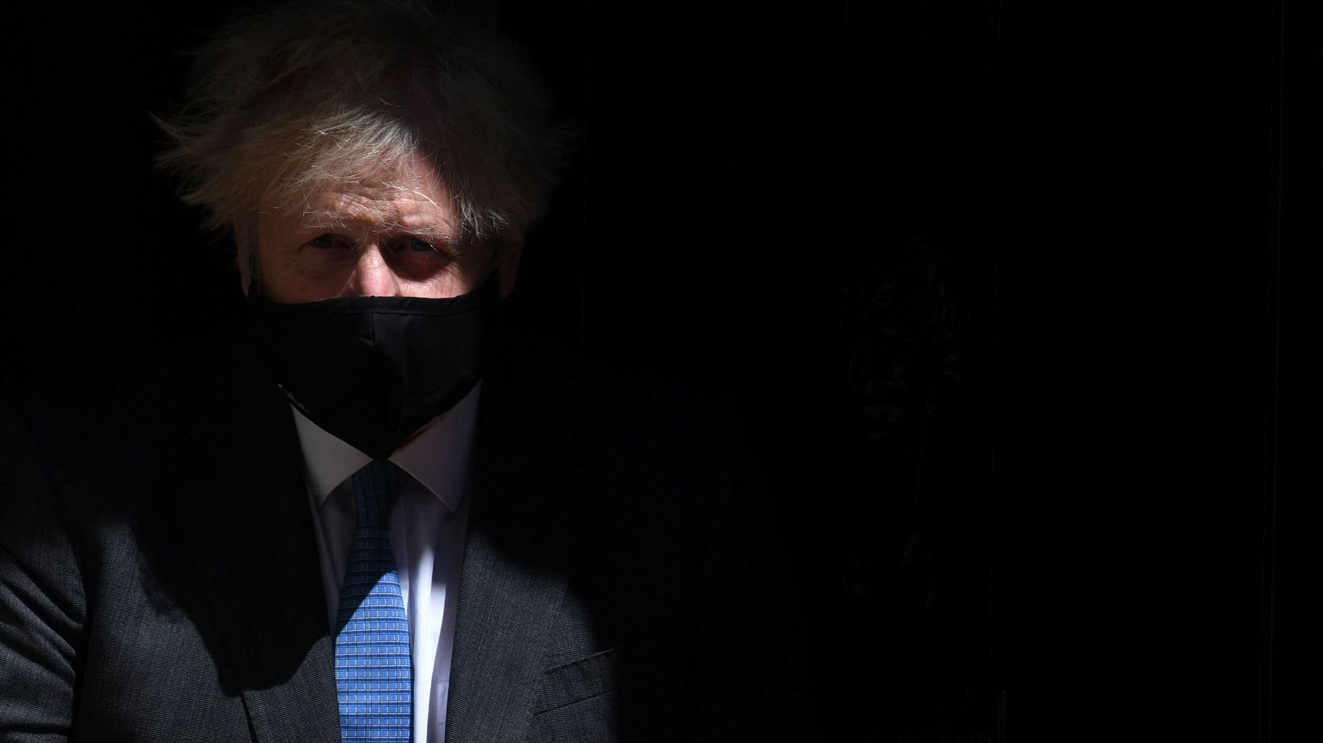 Boris Johnson au 10, Downing street, le 23 juin 2021