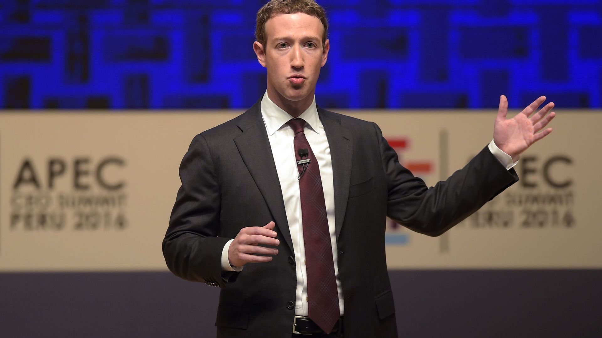 Mark Zuckerberg, le PDG de Facebook, collabore avec d'autres réseaux sociaux dans la lutte contre le terrorisme.