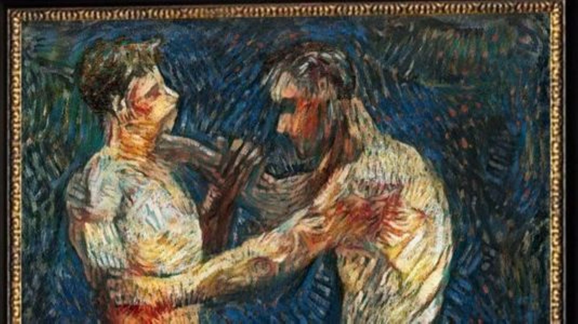 Vincent Van Gogh a probablement réalisé "Two Wrestlers" en 1886, lorsqu’il était à l’Académie d’Anvers.