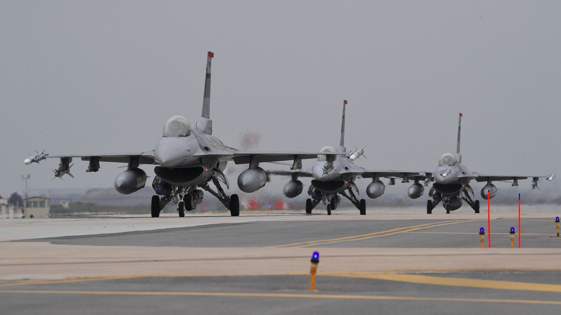 La Belgique examine une demande de prolongation de la mission de ses F-16 en Jordanie
