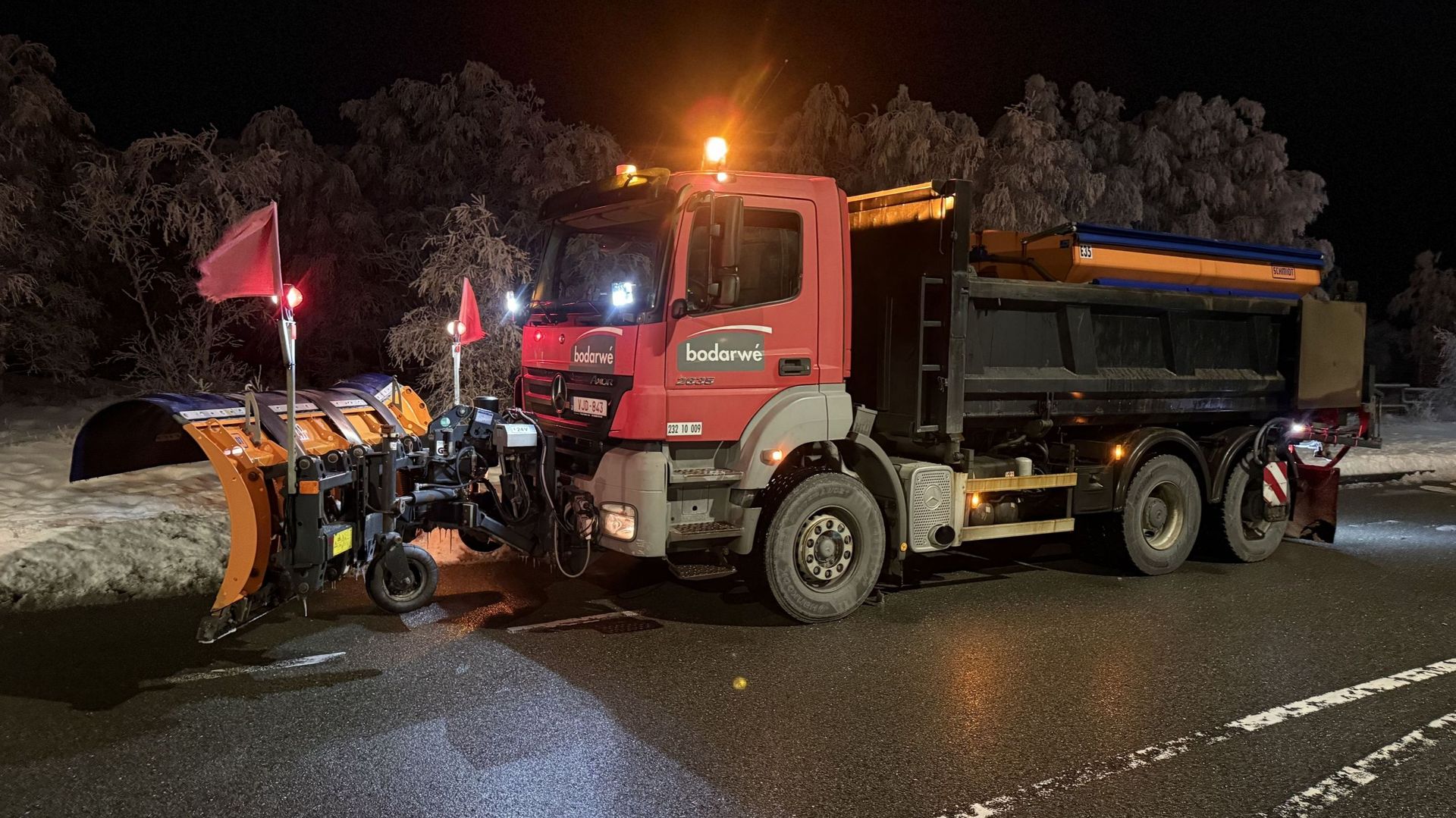 Le calme avant une nouvelle offensive hivernale sur les routes de la province de Liège