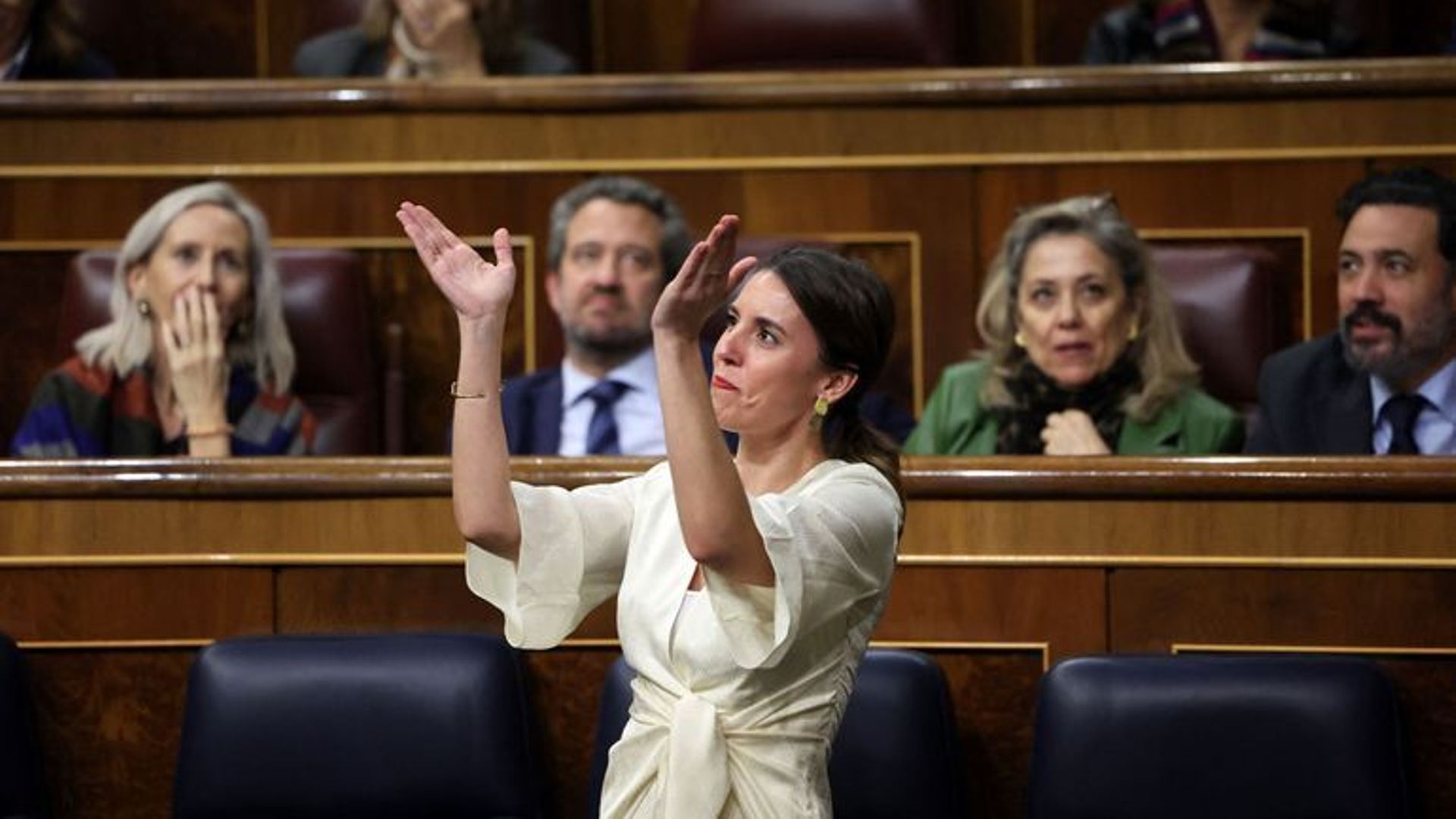 © Thomas COEX / AFP / La ministre espagnole Irene Montero
