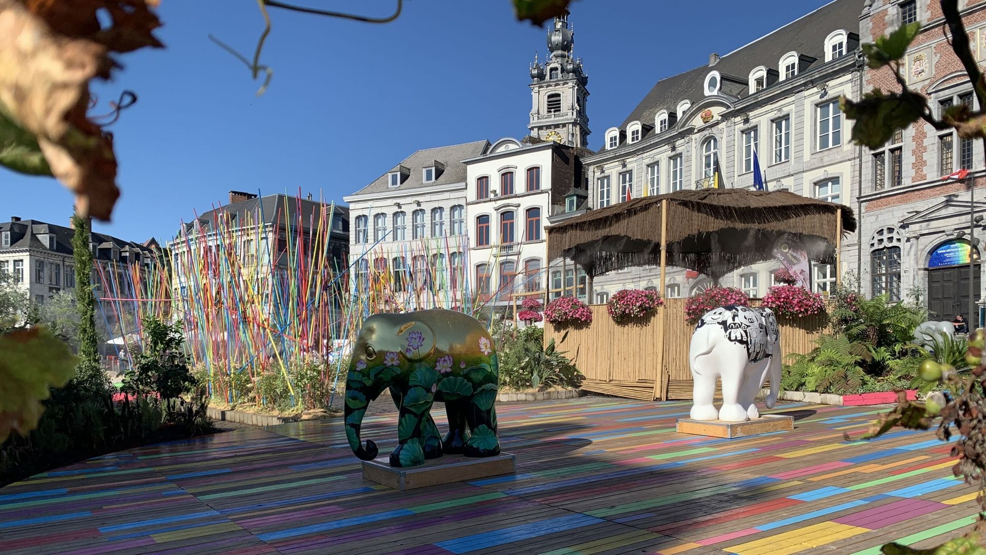 L'Elephant Parade à Mons c'est jusqu'au 2 septembre