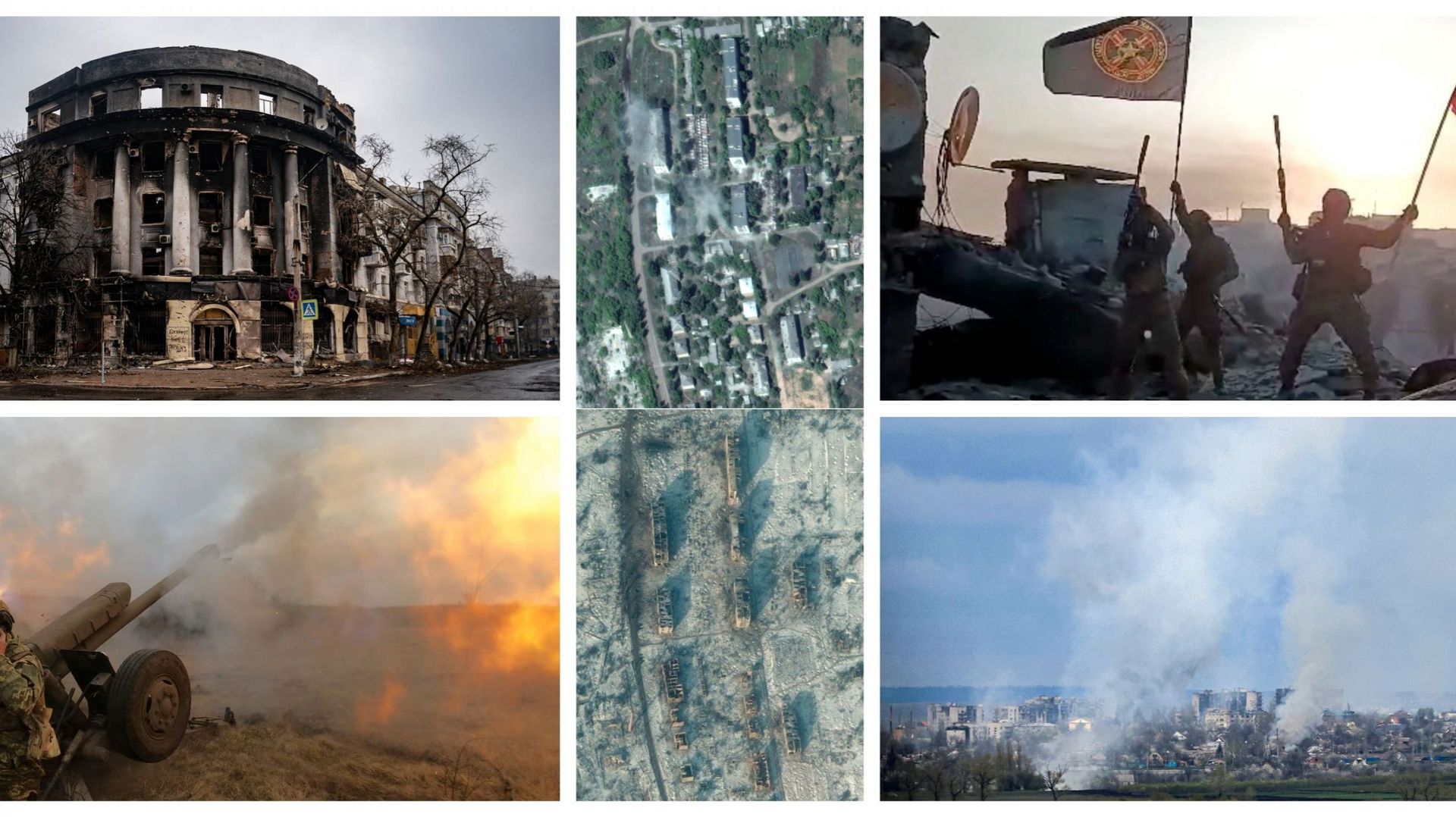 La guerra in Ucraina: Bakhmut, la “città delle rose” diventata il “Verdun” ucraino, non è altro che un campo di rovine (foto)