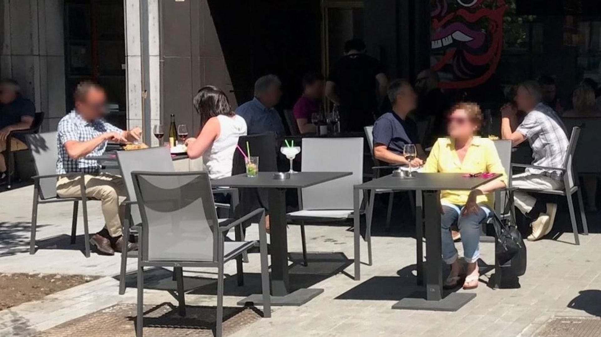 Charleroi : en attendant mieux, le "plan terrasse" fait des heureux chez les restaurateurs et cafetiers