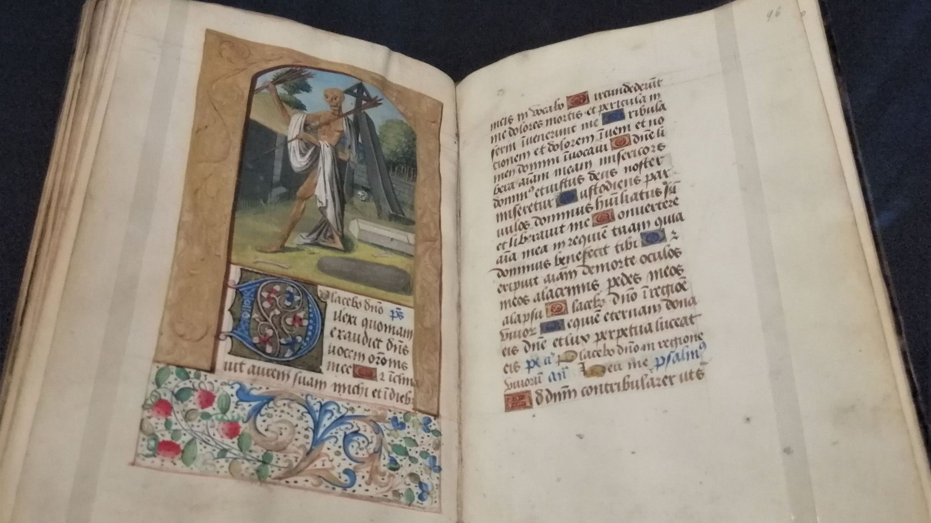 Anonyme, la Mort, livre d'heures et de prières , vers 1475-1500