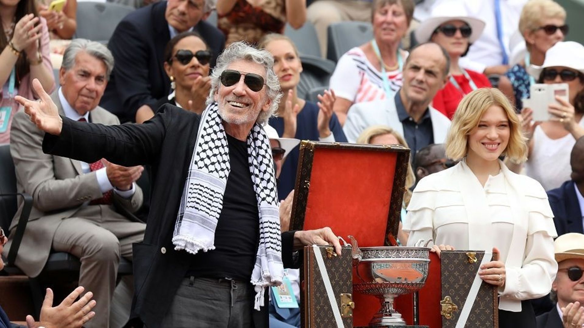 Roger Waters at 2018 French Open