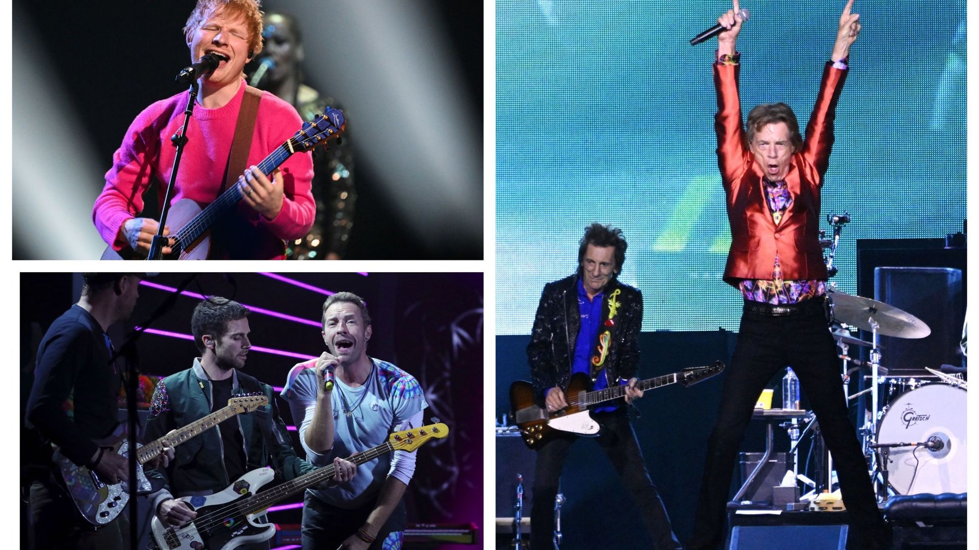 Ed Sheeran, les Rolling Stones et Coldplay donneront en tout sept concerts au stade Roi Baudouin. Un record pour l’enceinte bruxelloise.