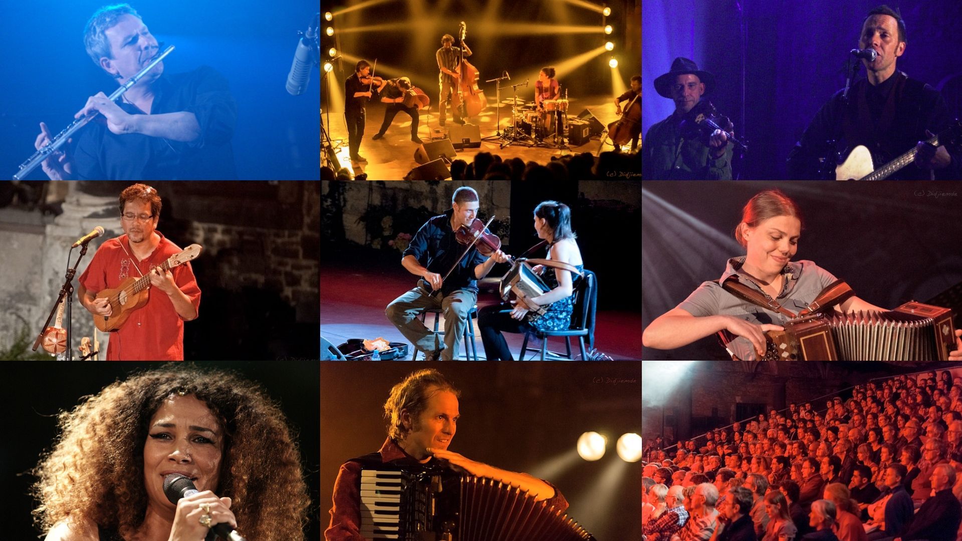 Vibrez au travers de 10 concerts enregistrés au Festival d'Art de Huy