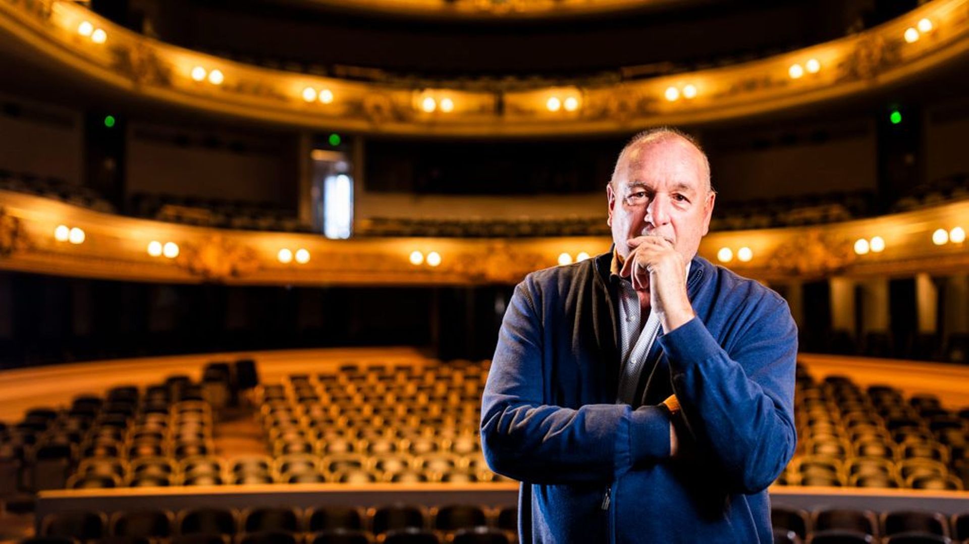 Patrick Colpé, directeur du Théâtre de Namur est très inquiet pour l'avenir de son institution.