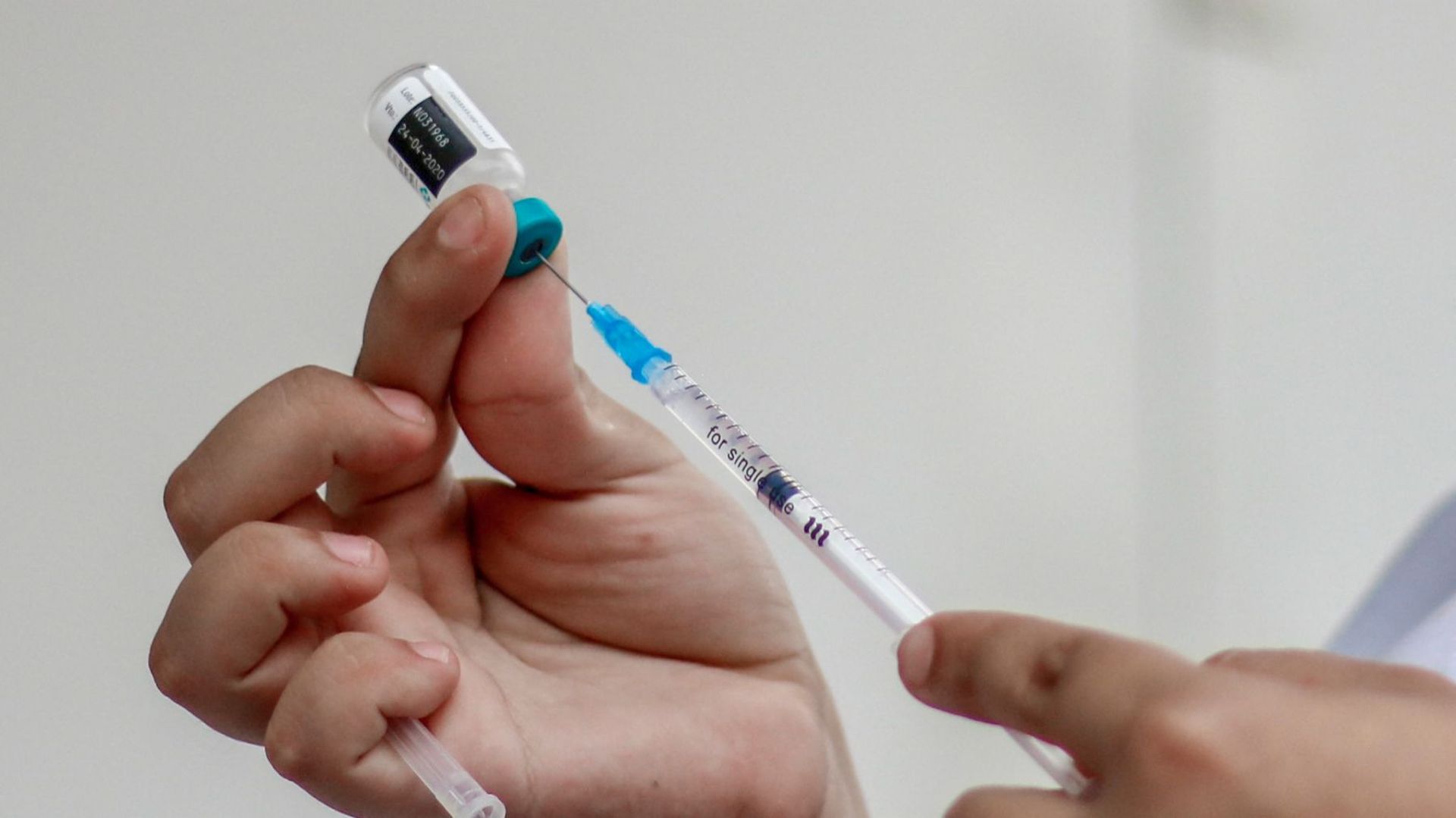 Préparation d’un vaccin contre la rougeole