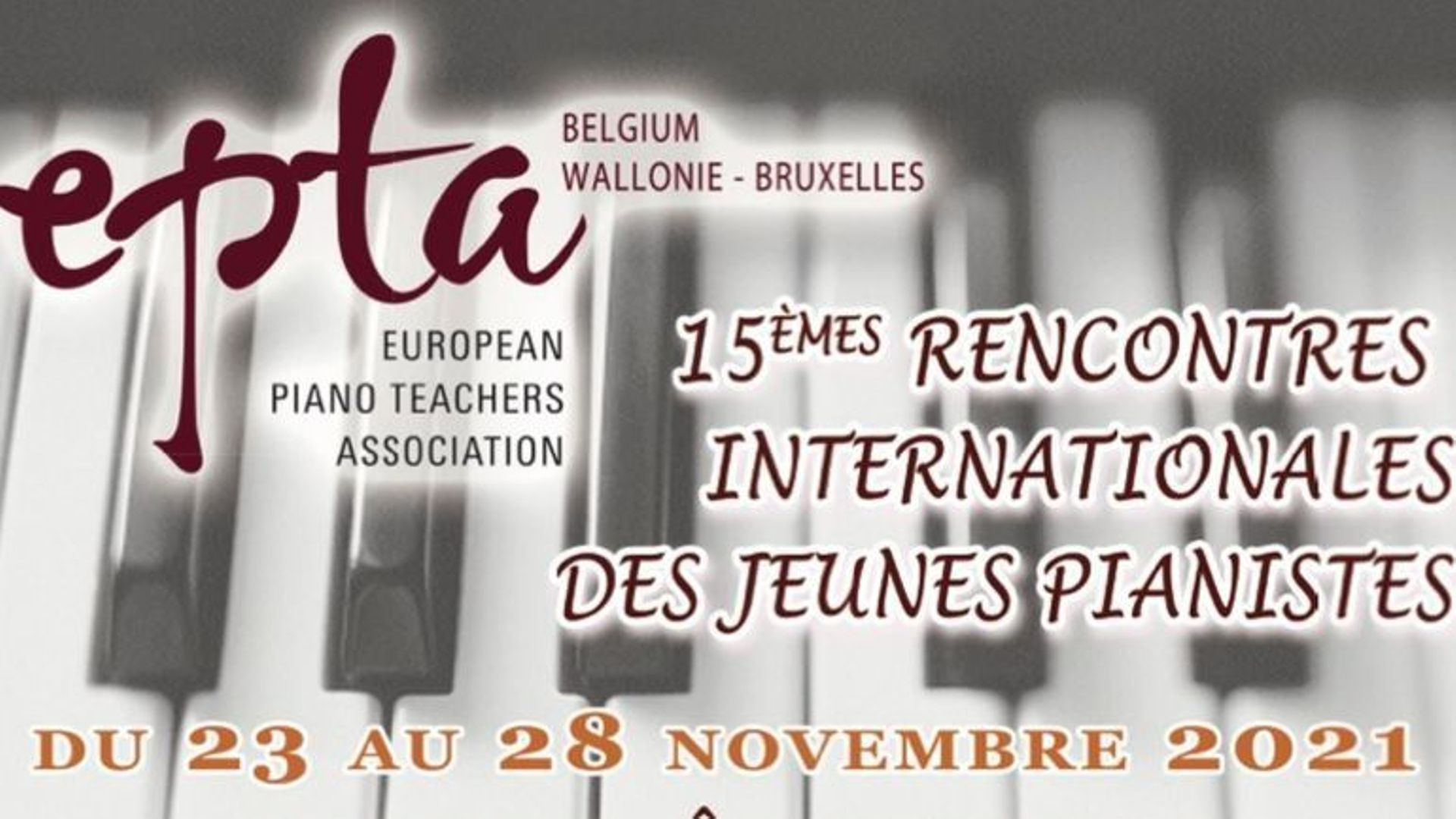 Le Concours European piano teachers association met en avant de jeunes pianistes
