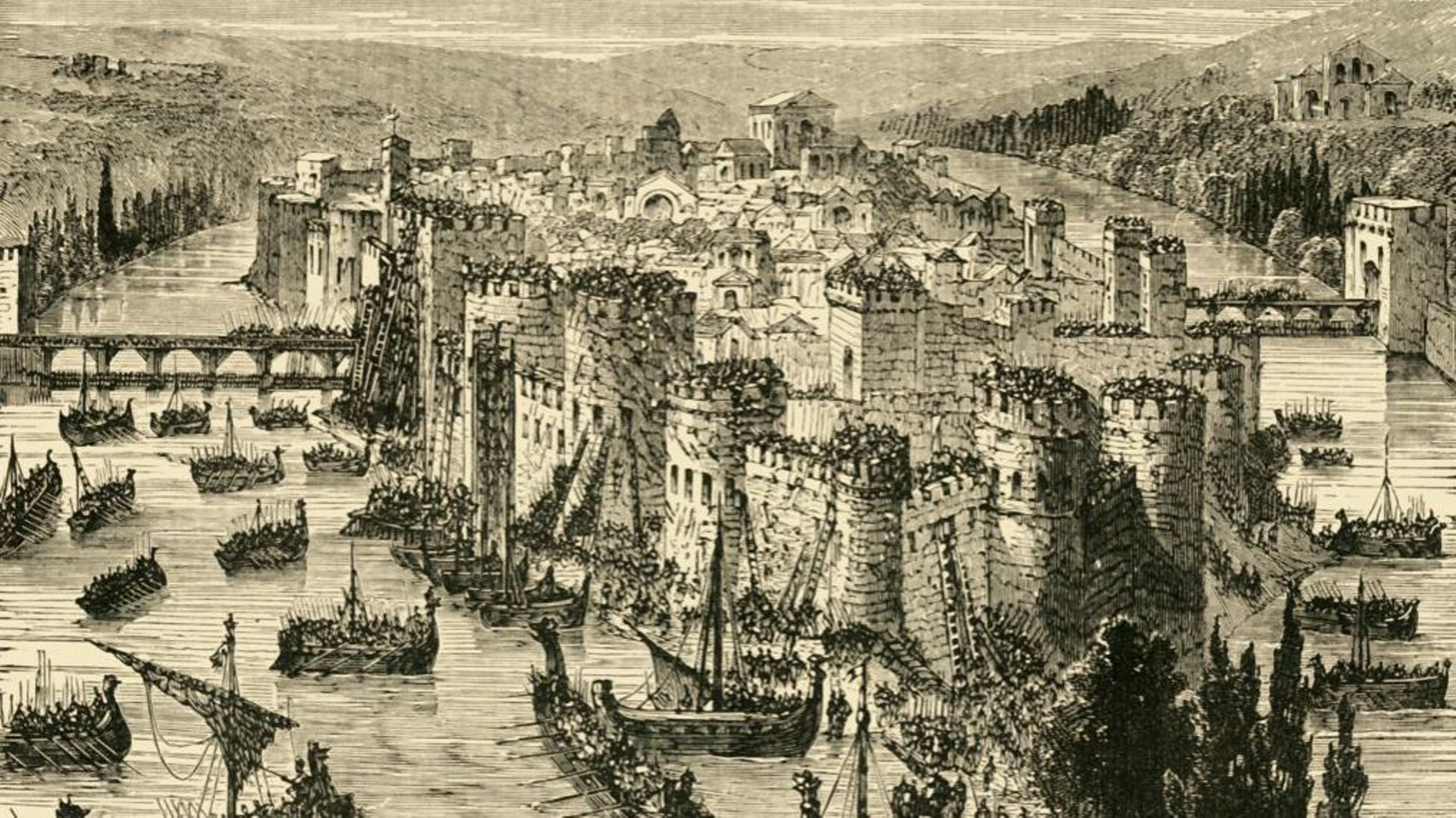 Ragnar Lothbrok a mené le siège de Paris en 845.