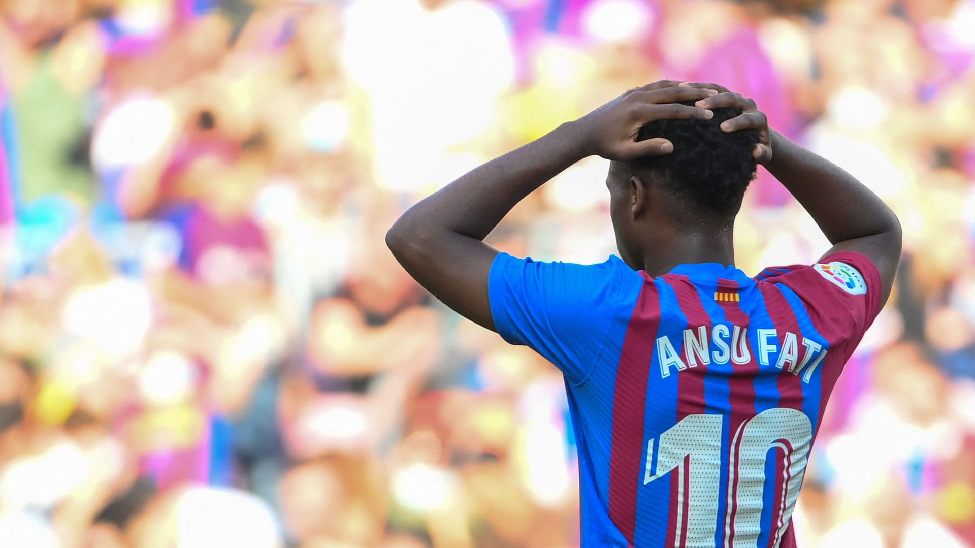 La Liga - Le jeune talent du FC Barcelone Ansu Fati à nouveau blessé et indisponible plusieurs mois