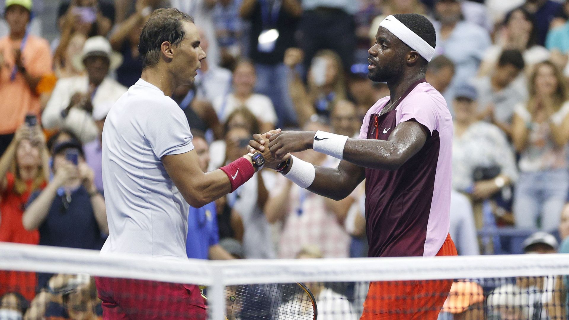Frances Tiafoe a battu Rafael Nadal en huitième de finale de l’US Open de tennis