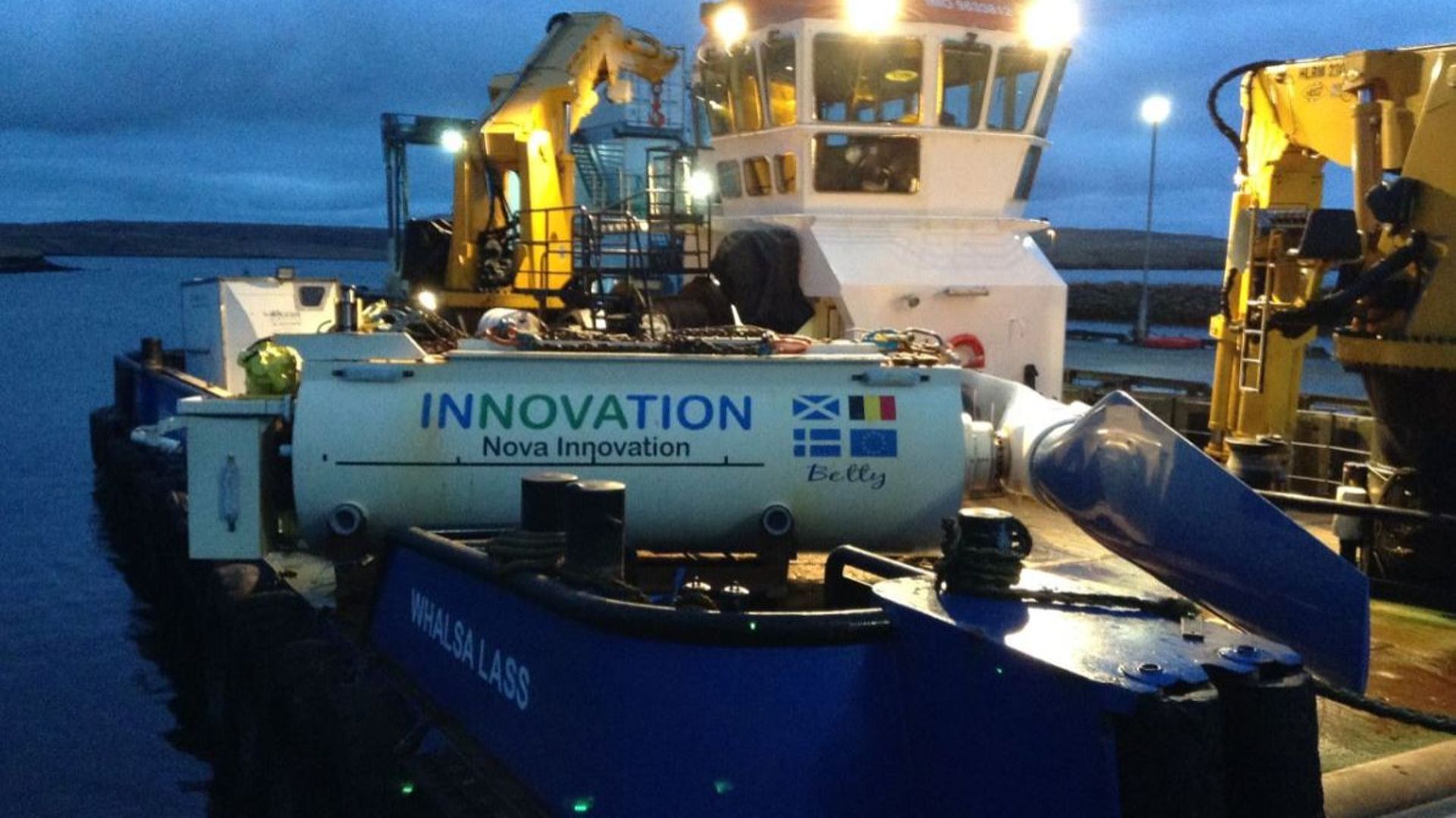 Ideta a décidé d'investir dans un projet de ferme hydrolienne au large des îles Shetland.
