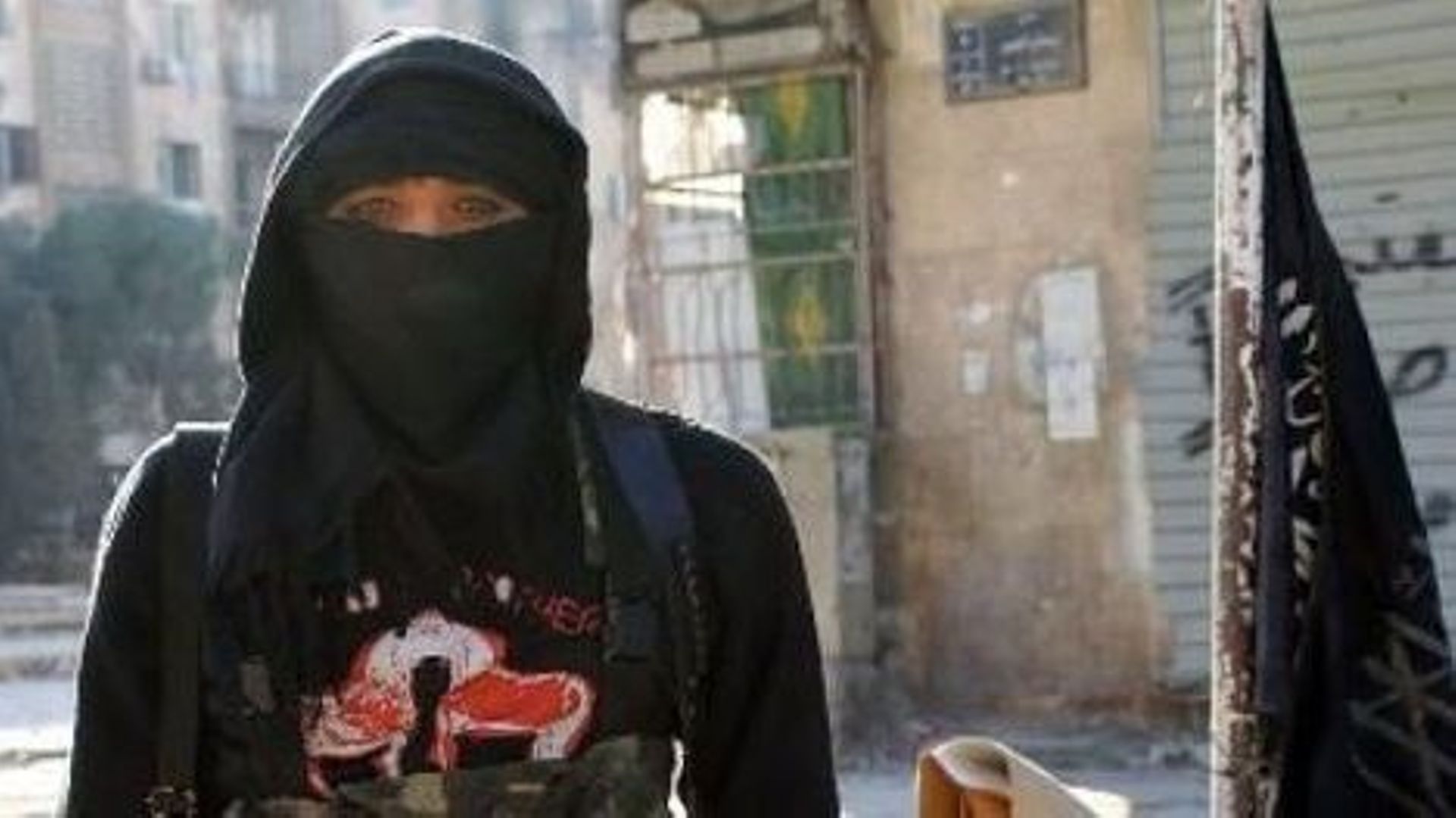 Un jeune djihadiste en Syrie.