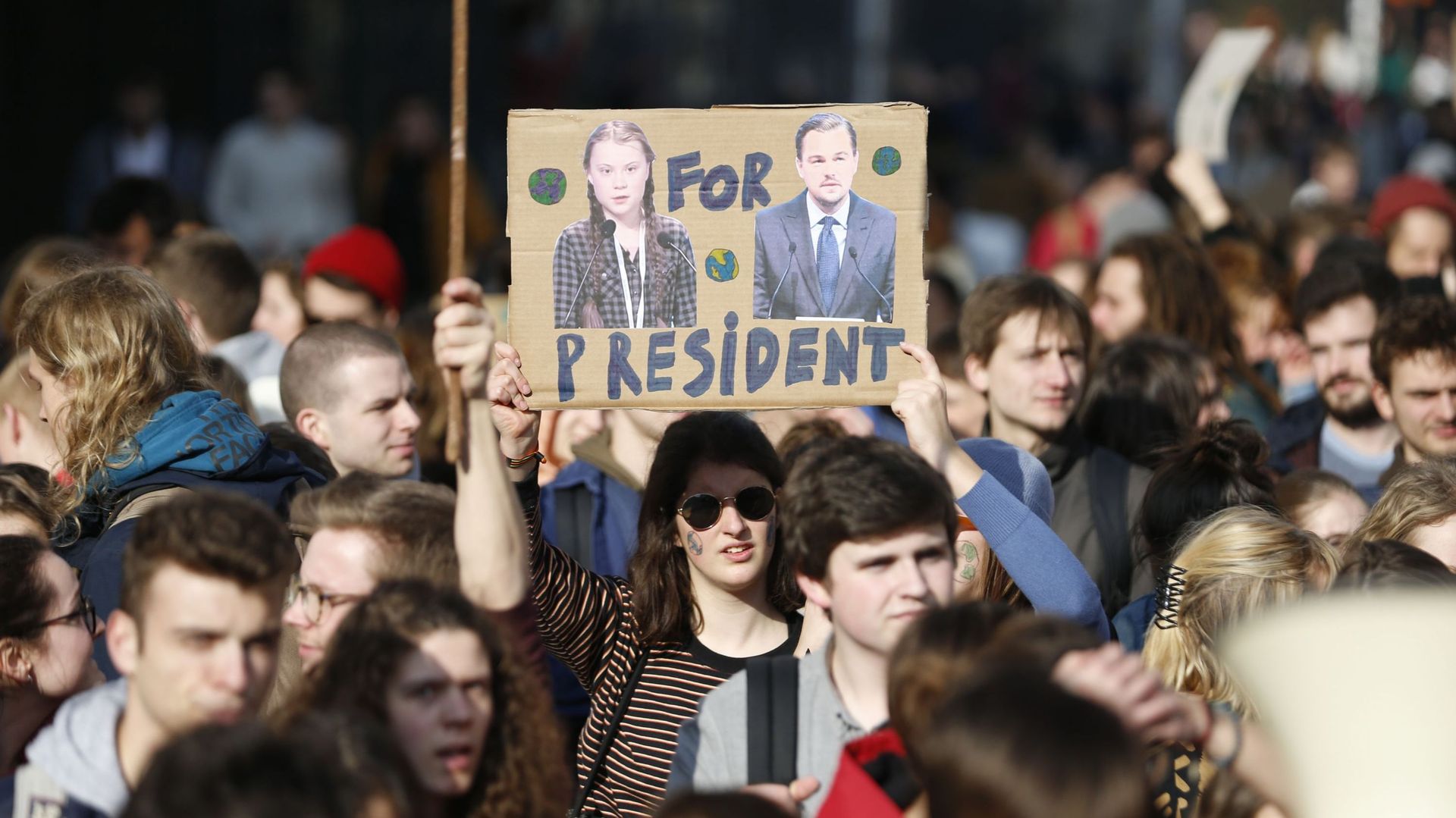 Marche pour le climat: 7500 manifestants à Bruxelles