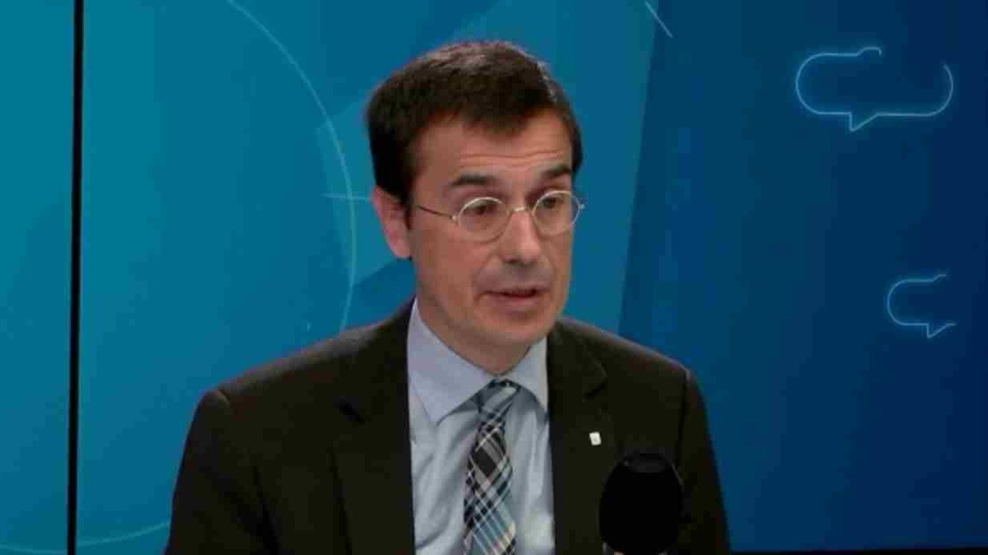 Amadeu Altafaj, le représentant du gouvernement catalan auprès de l'Union européenne 