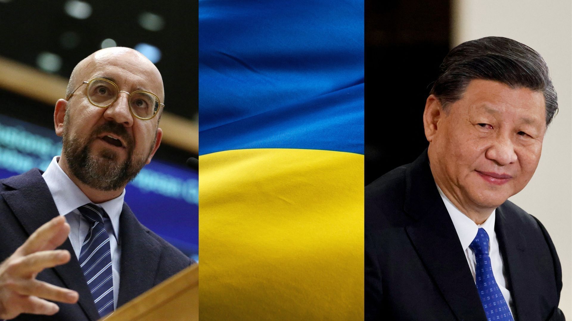 l’Ukraine au centre d’une rencontre entre le président chinois et Charles Michel
