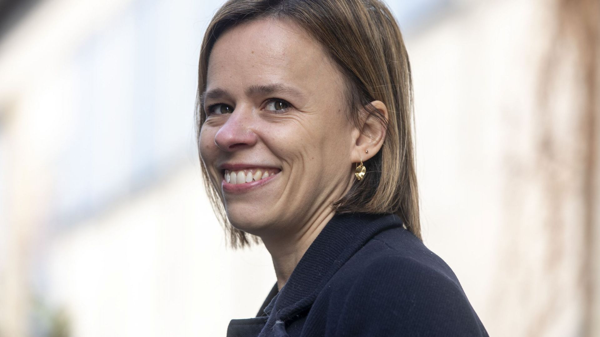 Caroline Désir, la ministre de l'Enseignement en Fédération Wallonie-Bruxelles