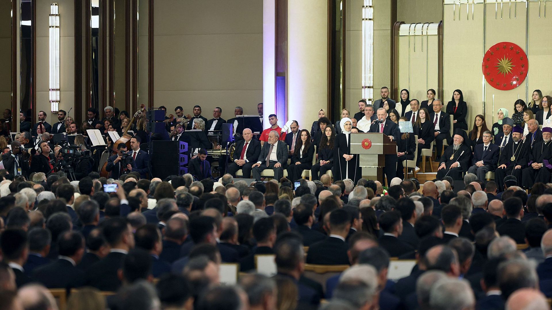 Recep Tayyip Erdogan prononce son discours d’investiture à Ankara