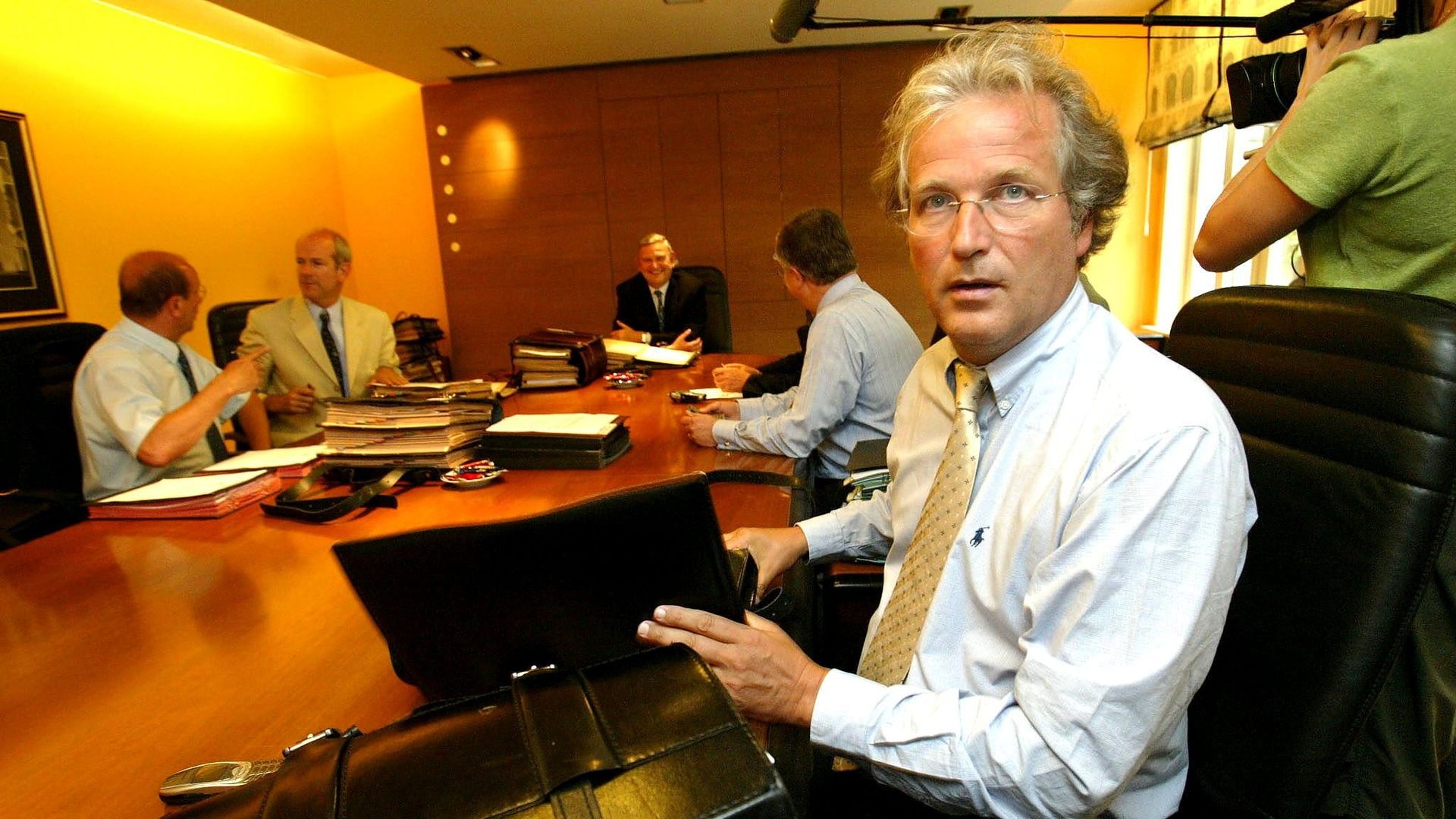 Didier Gosuin dans le gouvernement de Donnea (2000-2003).