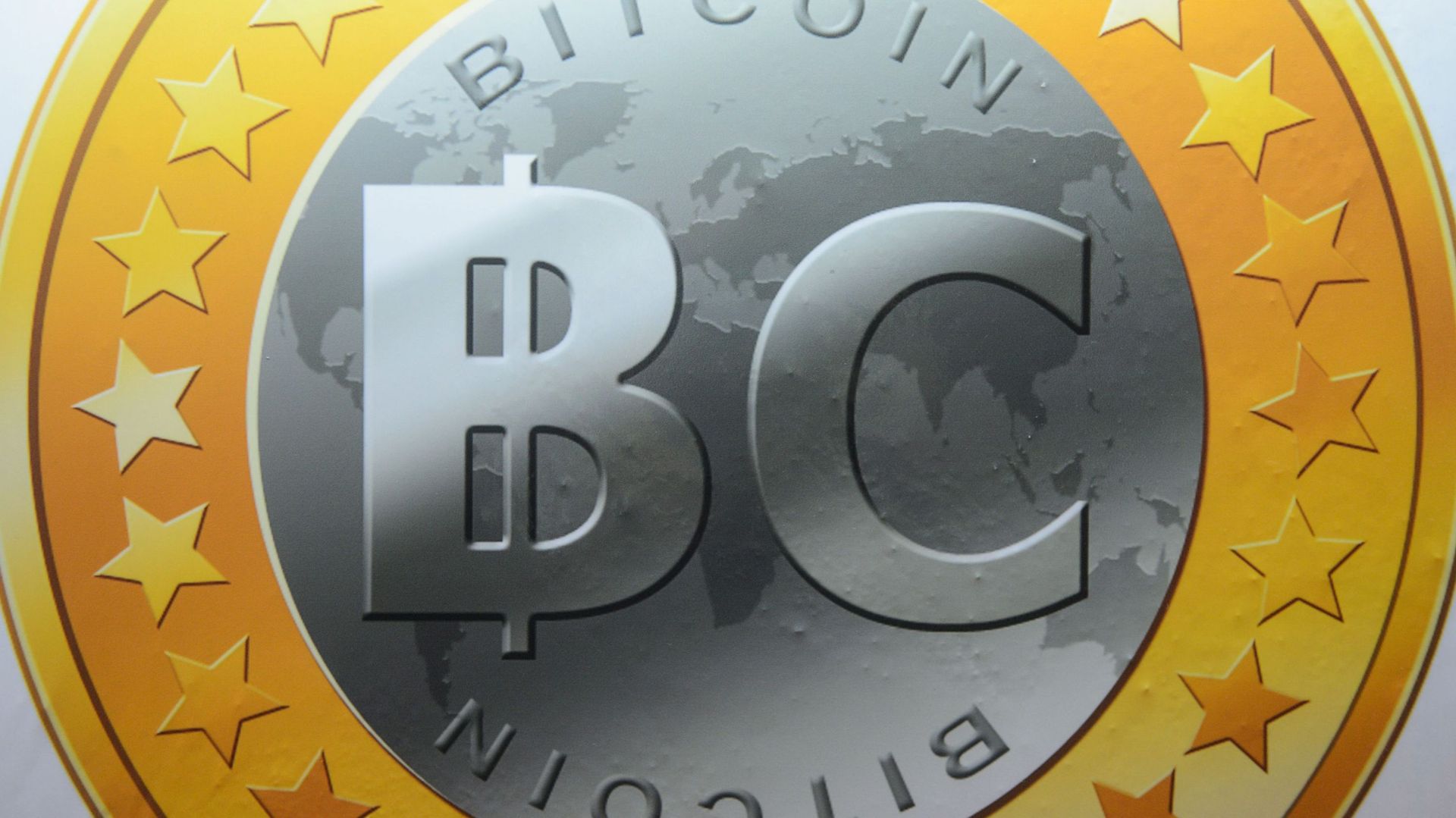 Le symbole du bitcoin