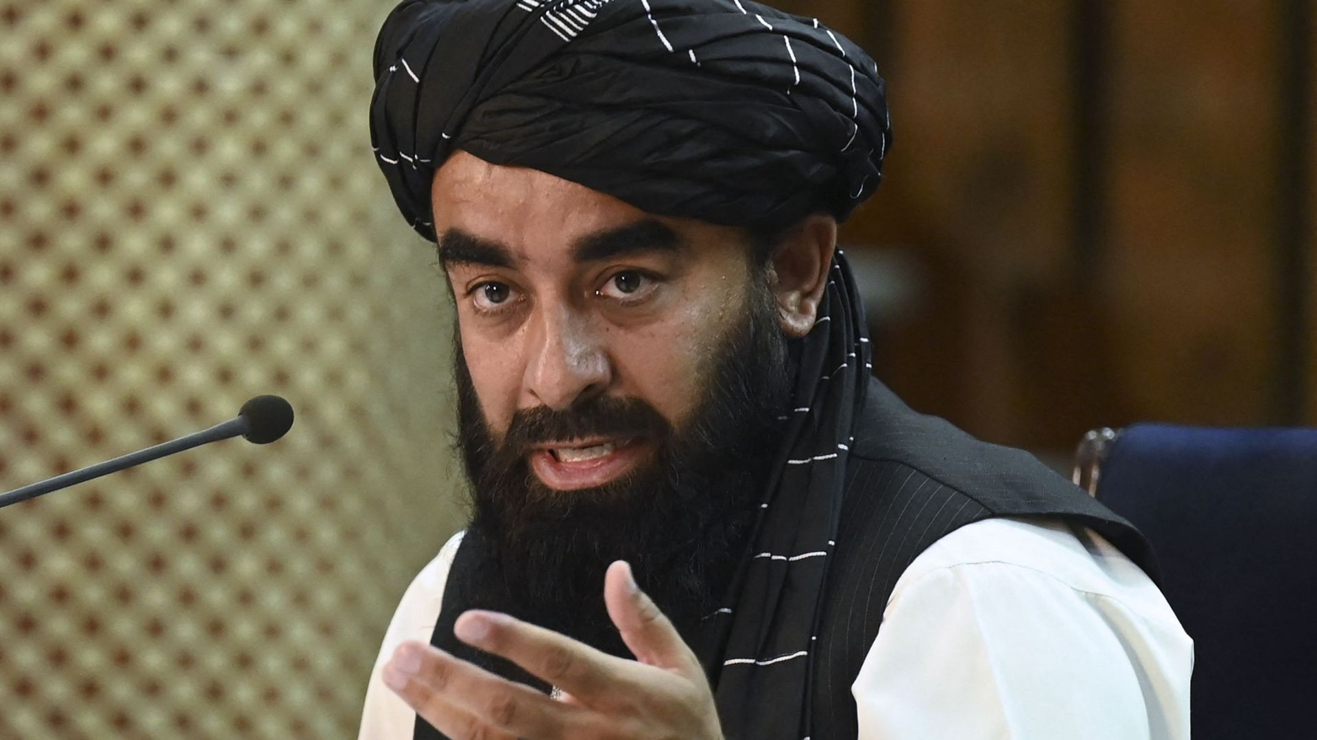 Le porte-parole du gouvernement taliban