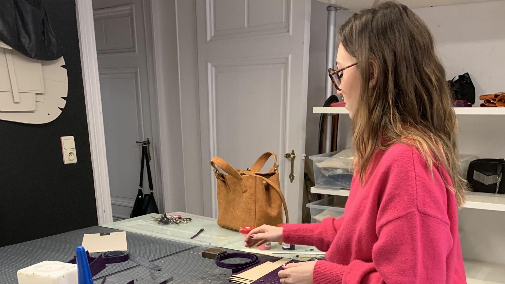 Véronique Adam, créatrice des sacs Lilu