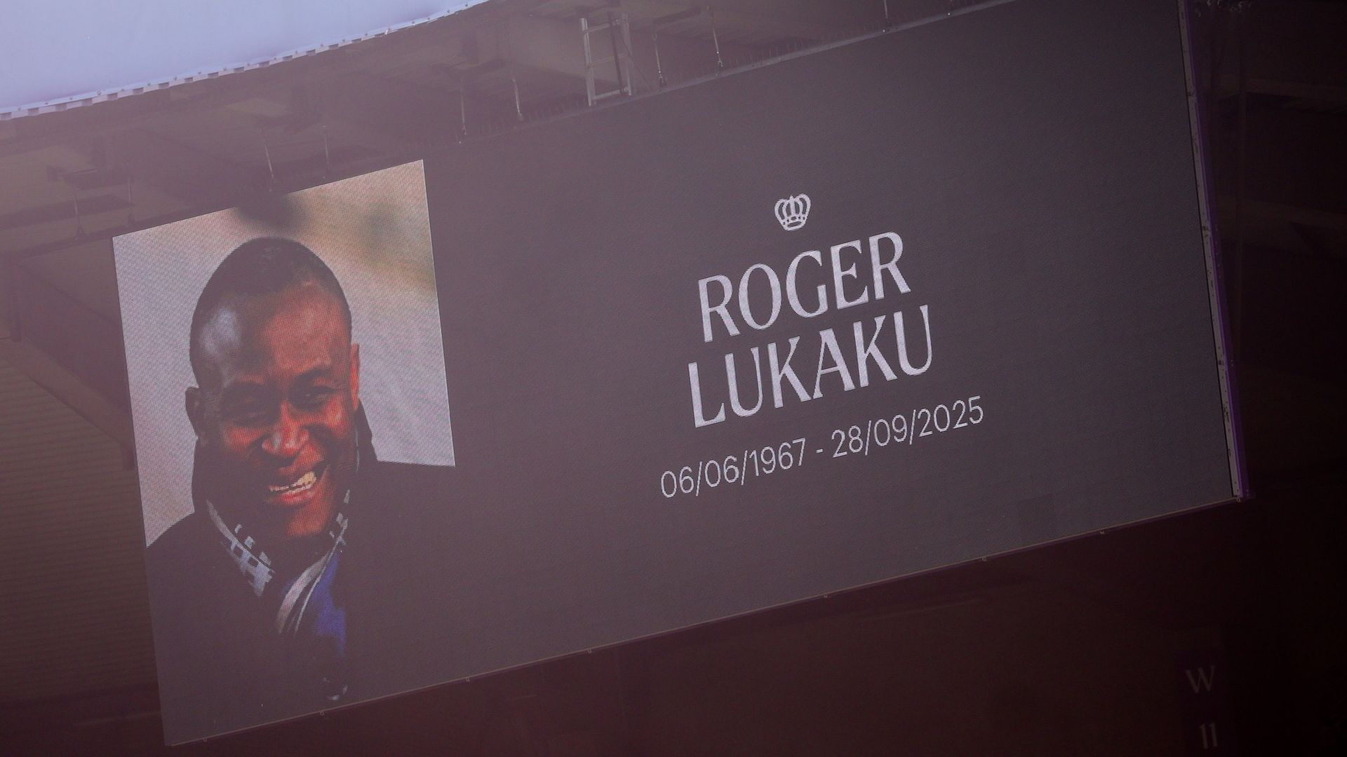 Romelu Lukaku remercie les supporters d’Anderlecht, après le bel hommage à son papa décédé