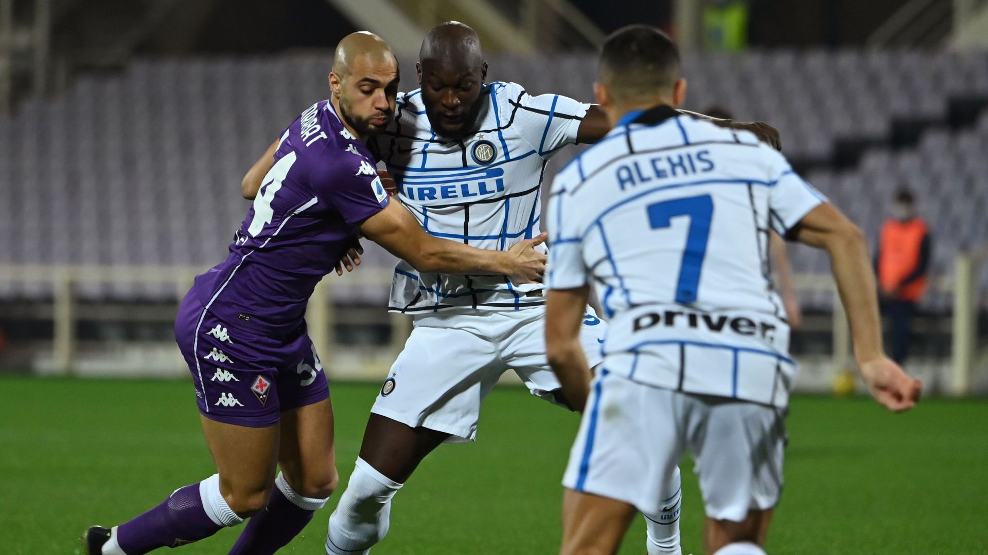 Série A : Lukaku et l’Inter s’imposent à la Fiorentina et prennent provisoirement la tête du championnat