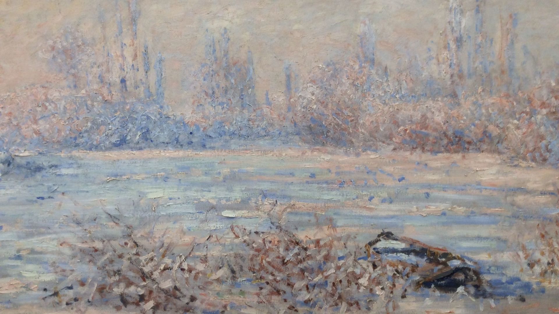 Claude Monet, Le Givre, 1880