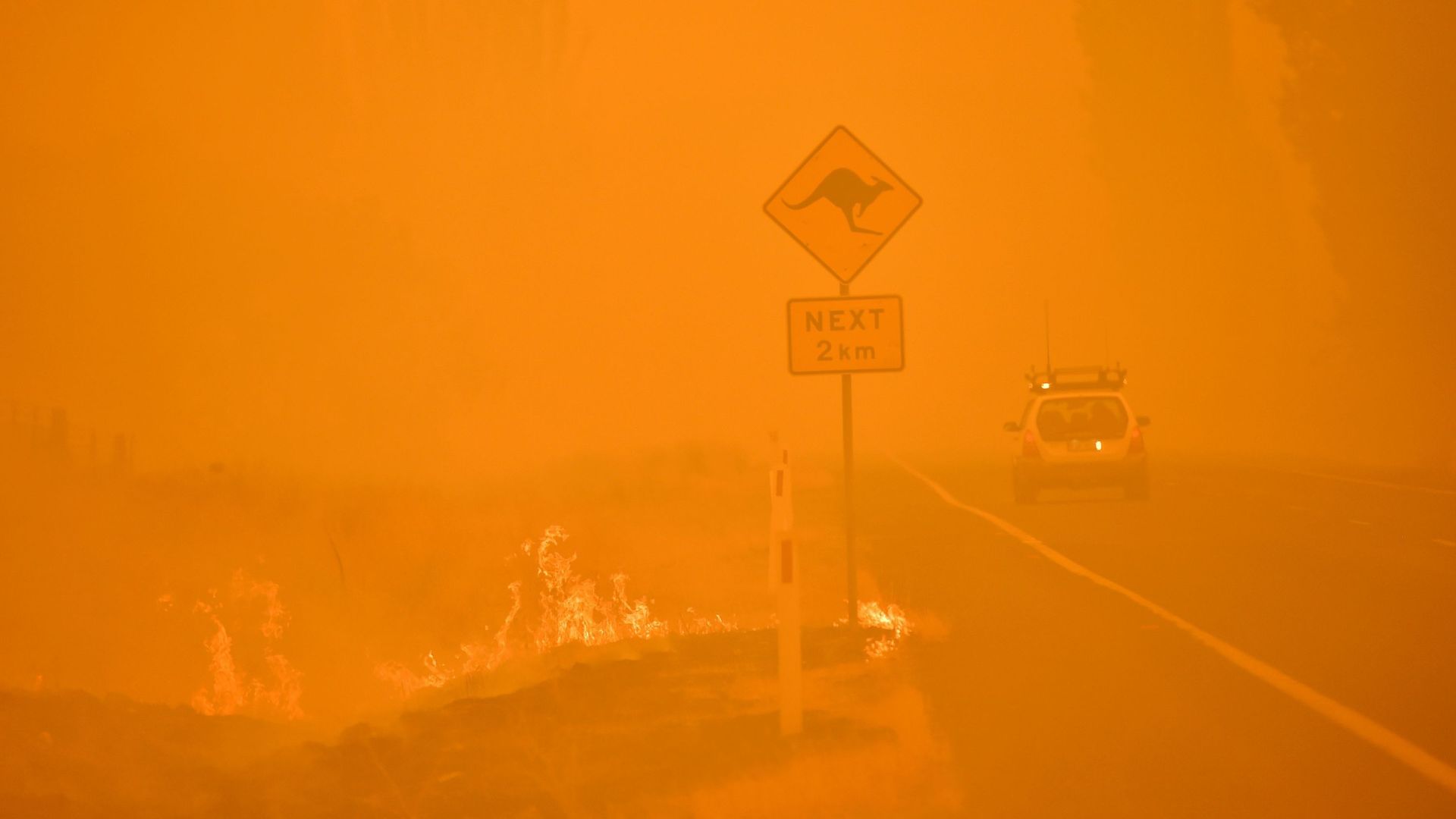 Incendies de forêt dans le Sud de Canberra en Australie (février 2020)