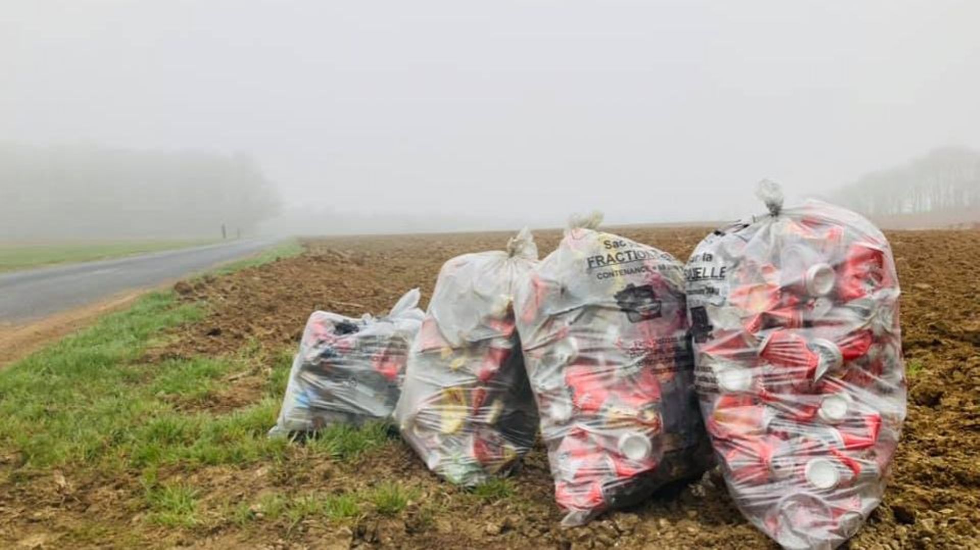 Trop de déchets sont ramassés le long des routes dans la province de Luxembourg