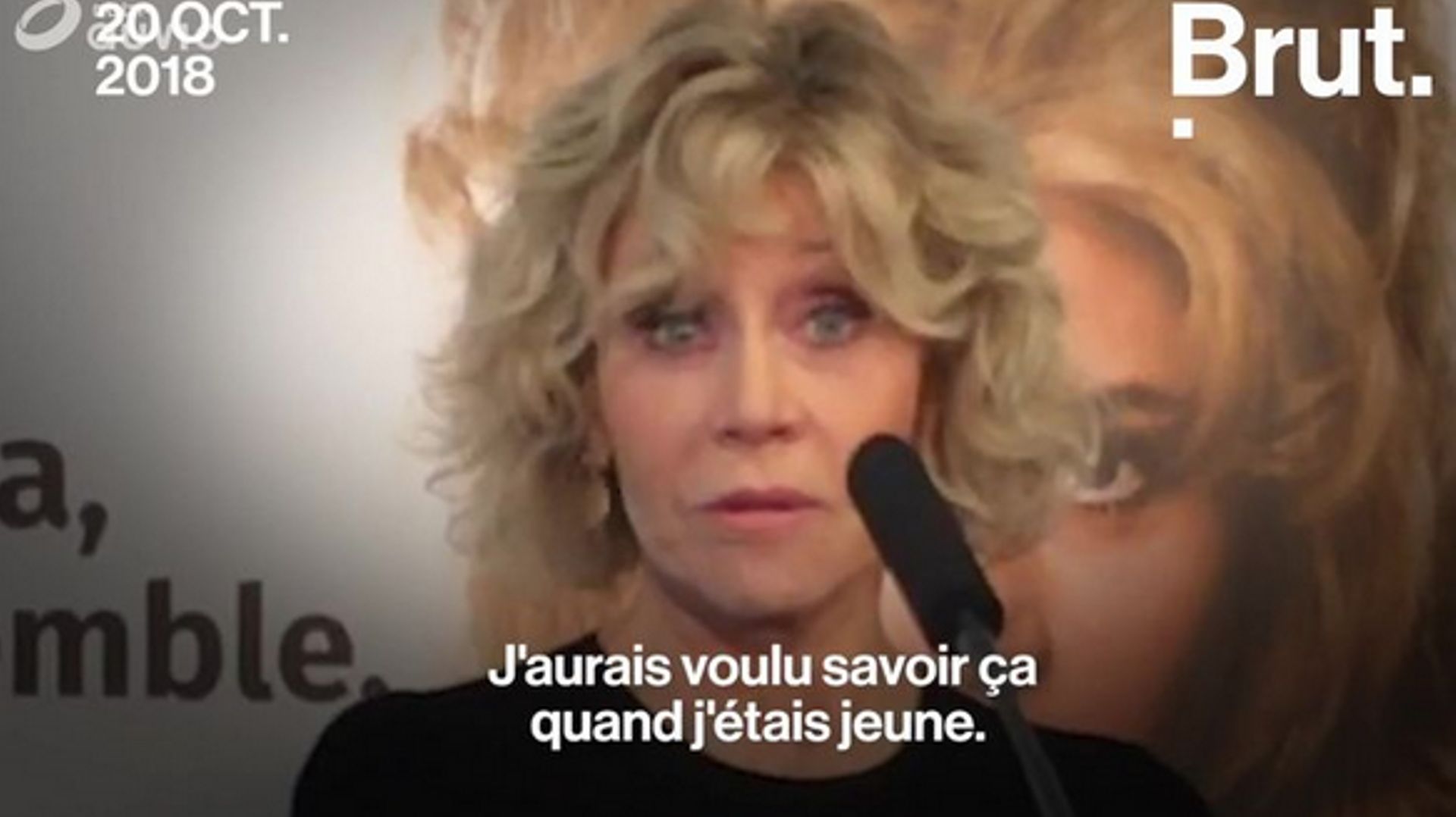 "Non est une phrase complète": le message fort de Jane Fonda adressé aux femmes