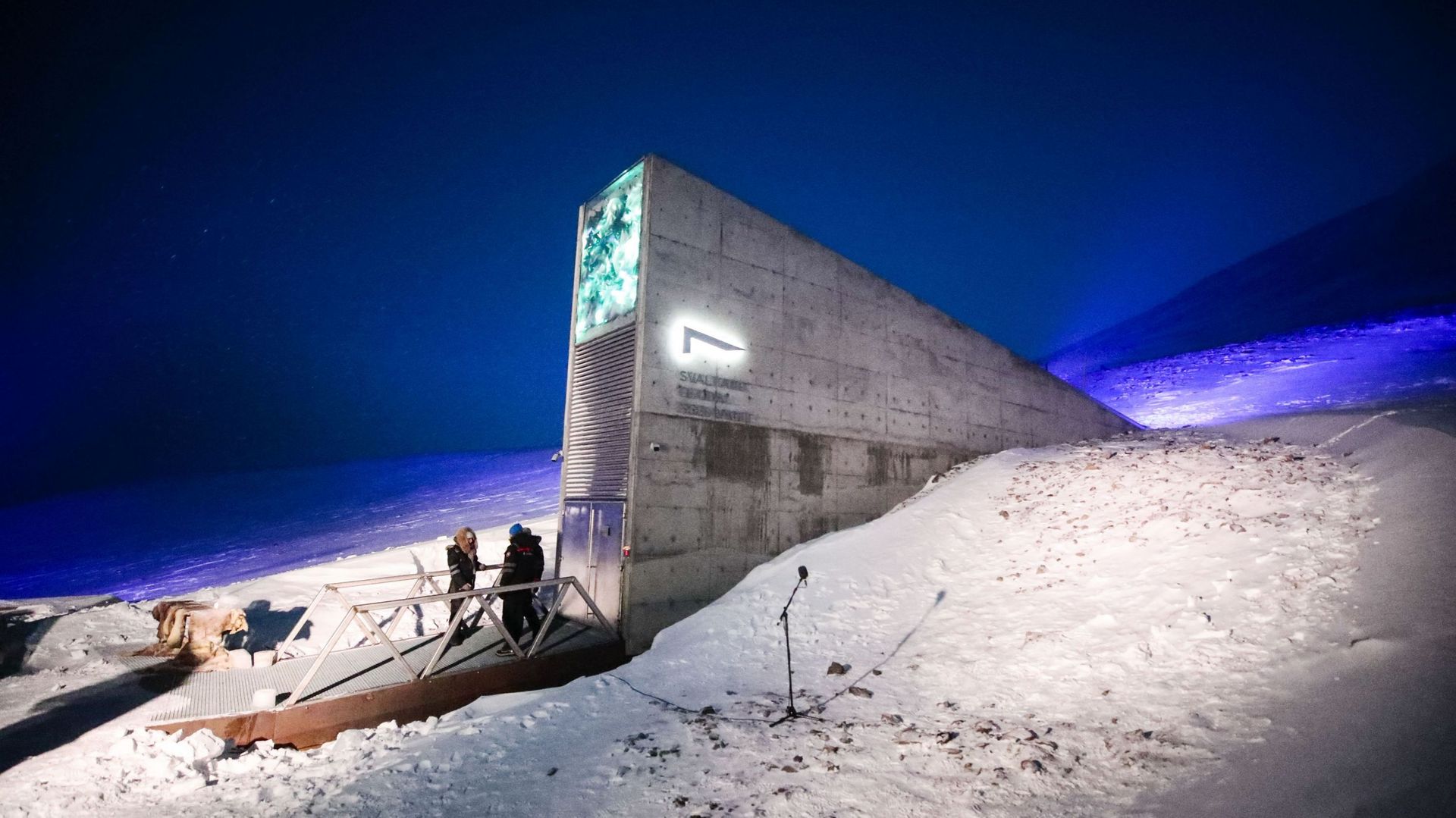 L’entrée de l’Arche de Noé végétale dans l’archipel norvégien du Svalbard