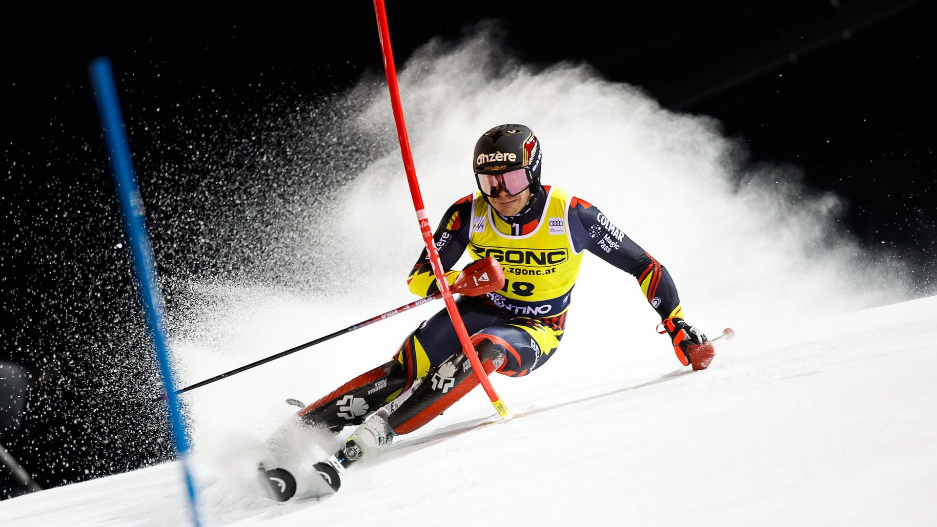 Coupe du monde de ski alpin : Armand Marchant et Sam Maes passent en seconde manche au slalom de Madonna di Campiglio
