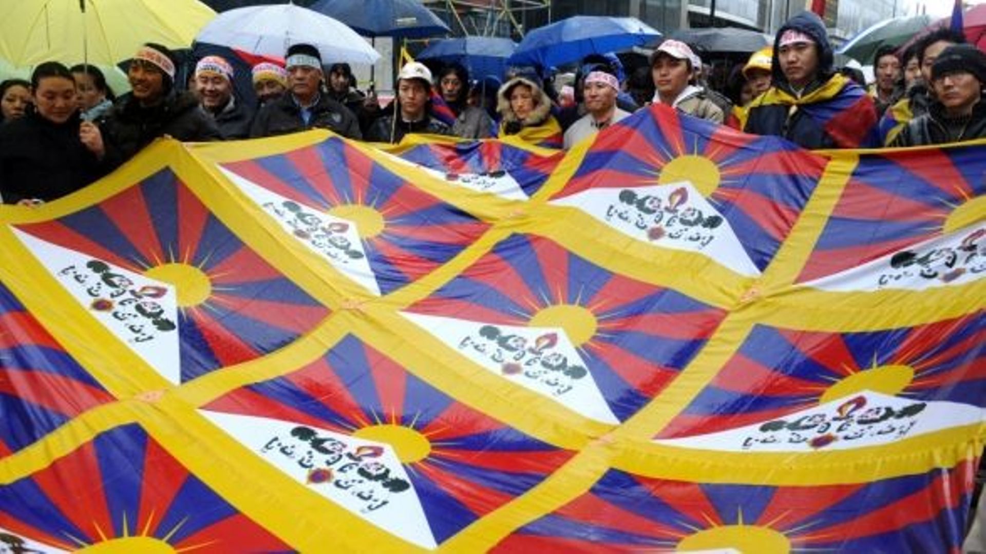 Bruxelles commémoration du soulèvement tibétain en 1959 RTBF Actus