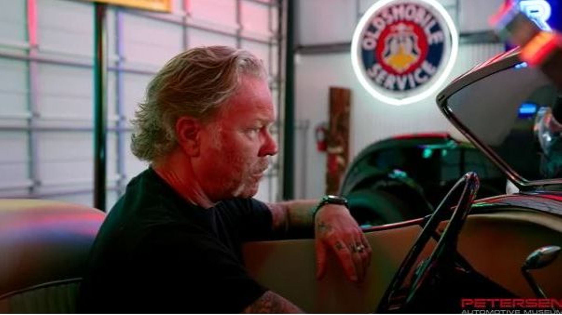 VIDEO : la collection de voitures de James Hetfield